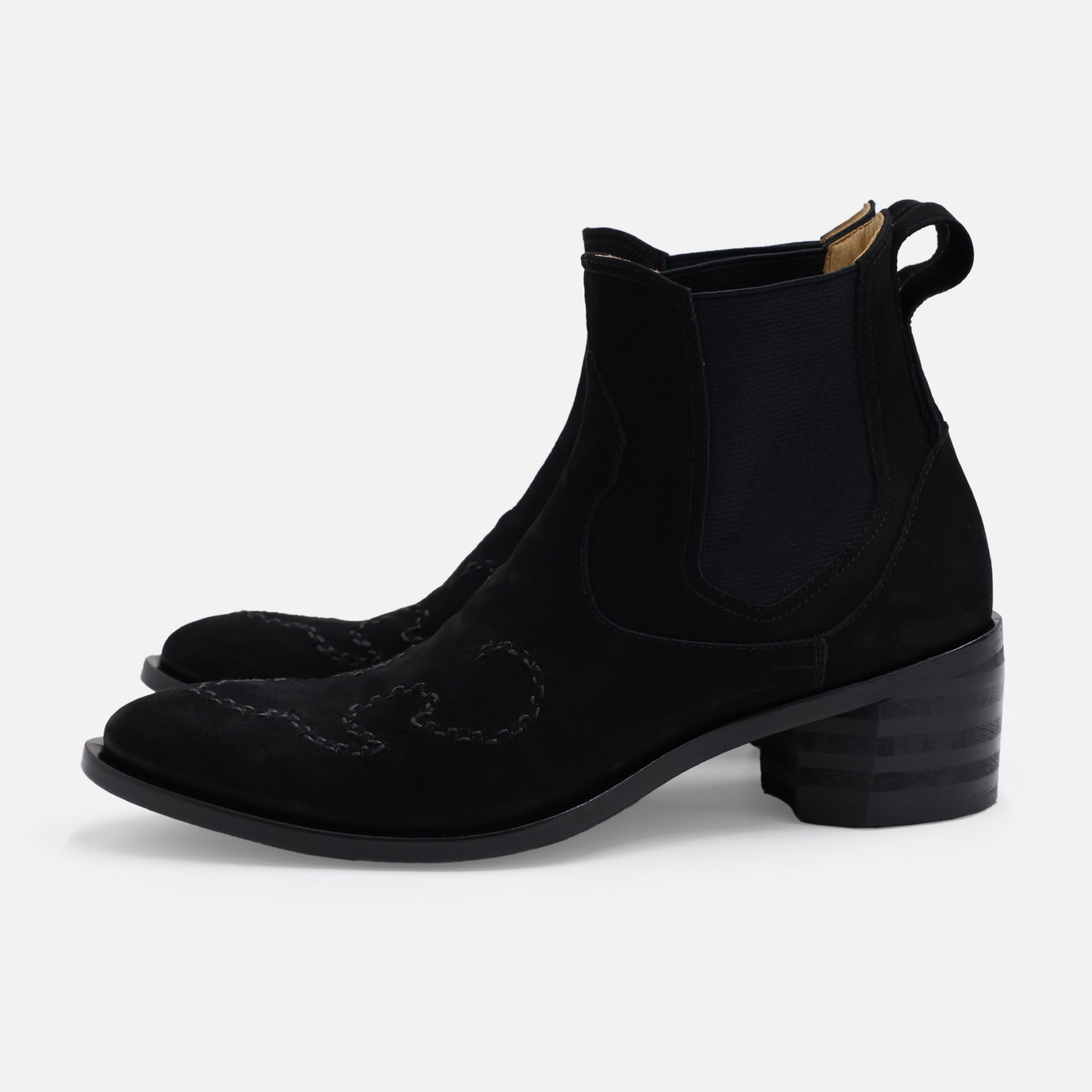 WESTERN BOOTS(BLACK)