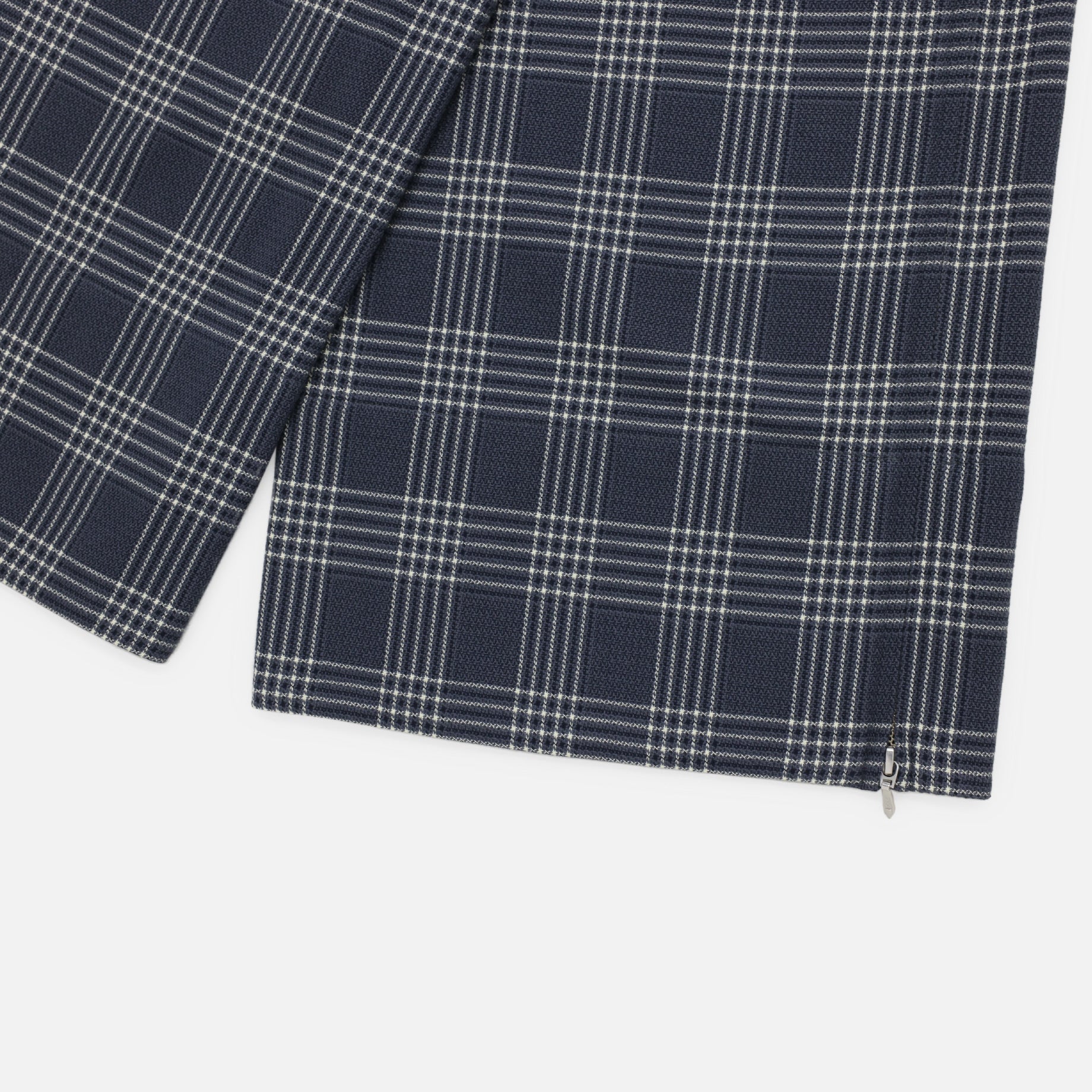 GLEN PLAID WIDE CHAPS(CHARCOAL)