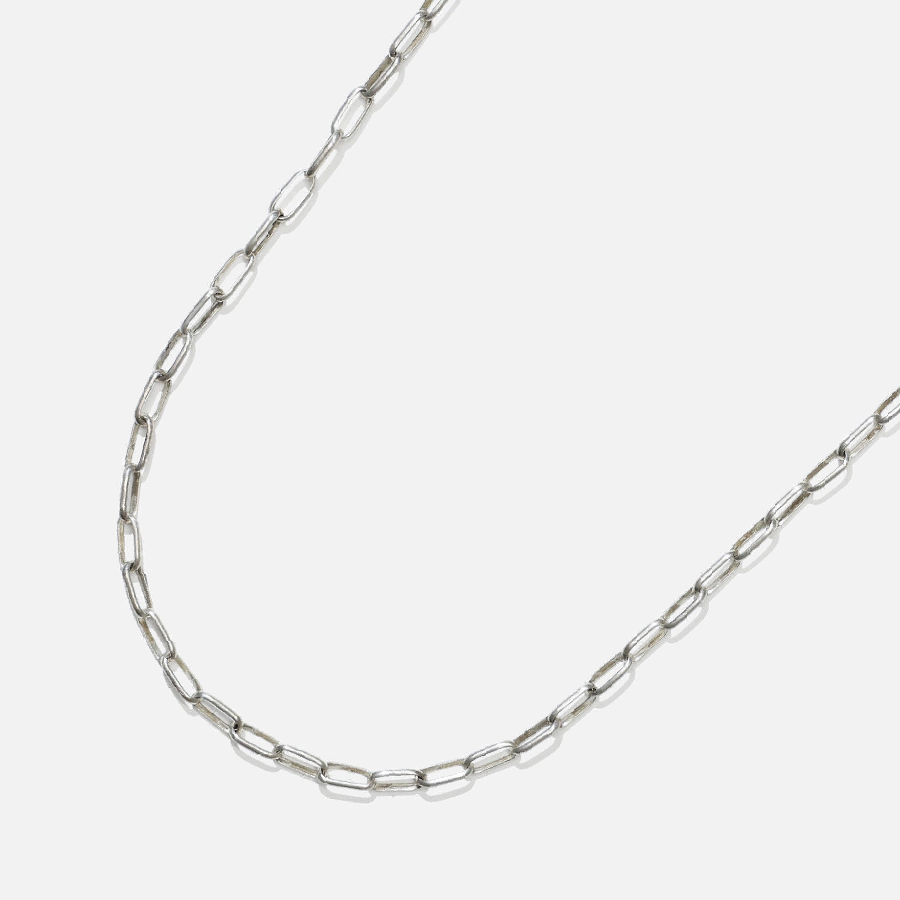 SALLY SHIRLEY NAVAJO HANDMADE CHAIN NECKLACE(SILVER)