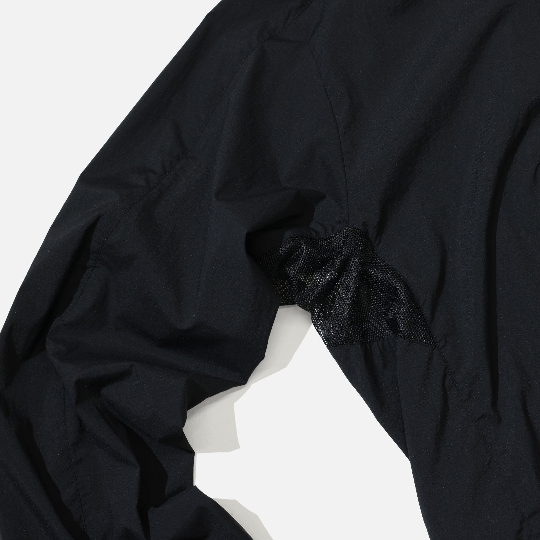 PACKABLE ANORAK - MICRO RIPSTOP(BLACK)