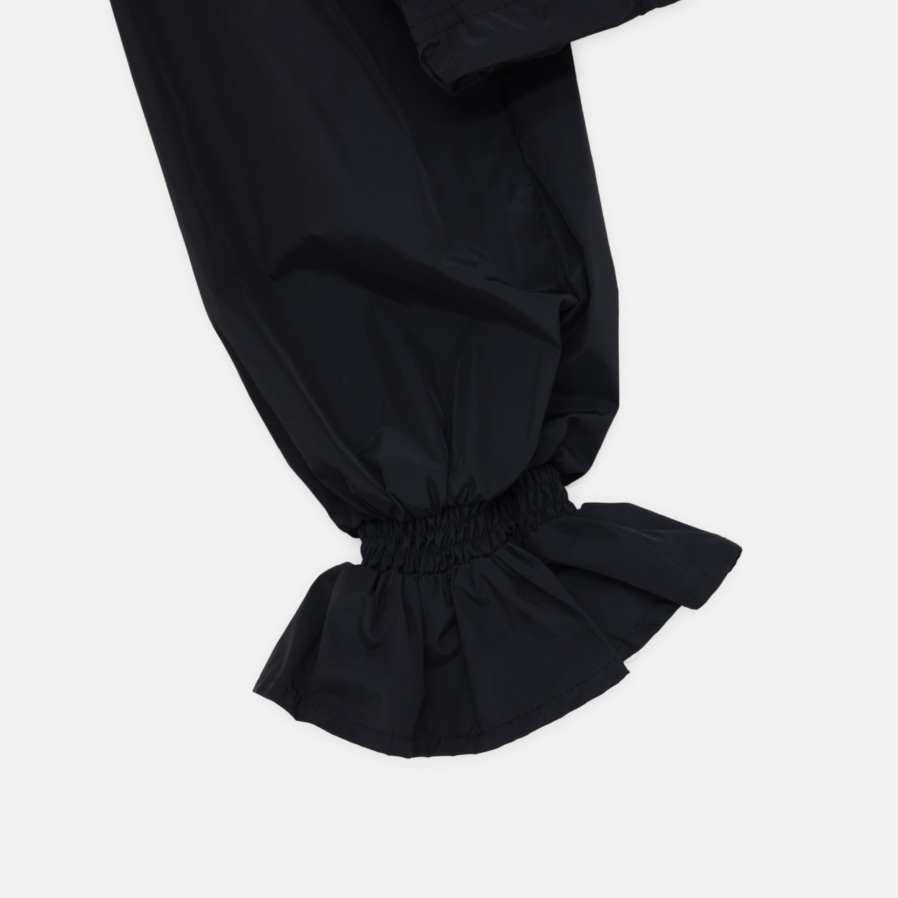 NYLON HOODED JACKET(BLACK)