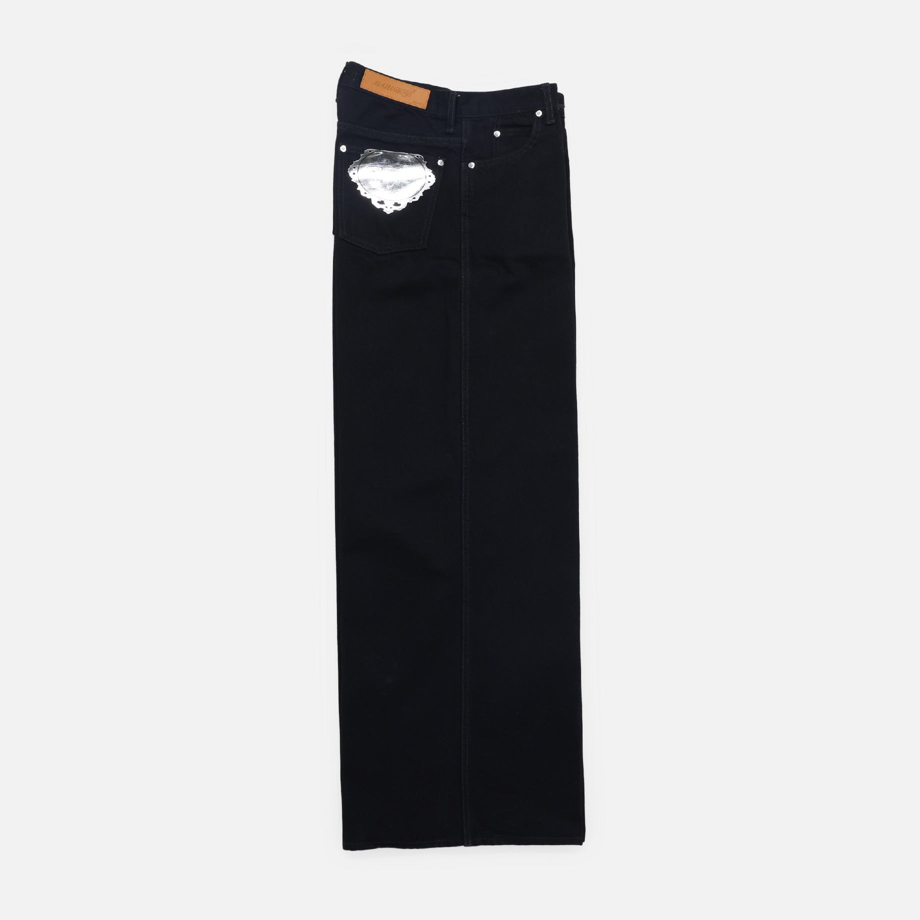 "MASUBOYS" BAGGY JEANS WASHED(BLACK)