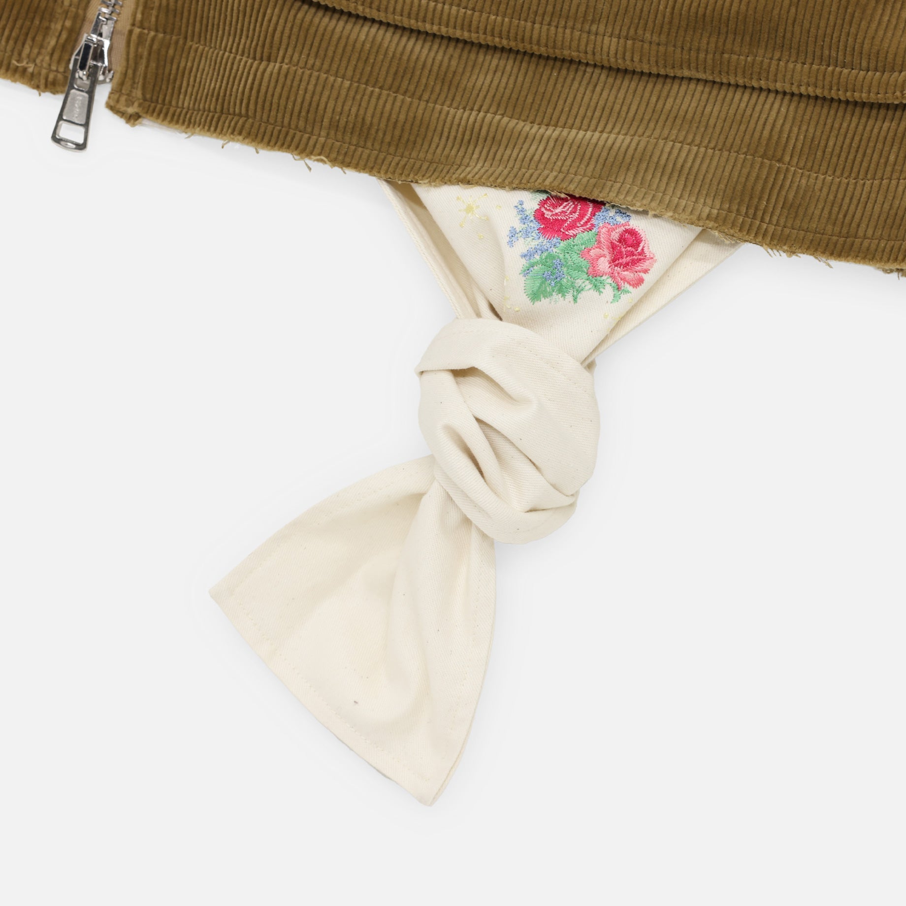 HUNTING CORDUROY BLOUSON(CAMEL EMBROIDERY)