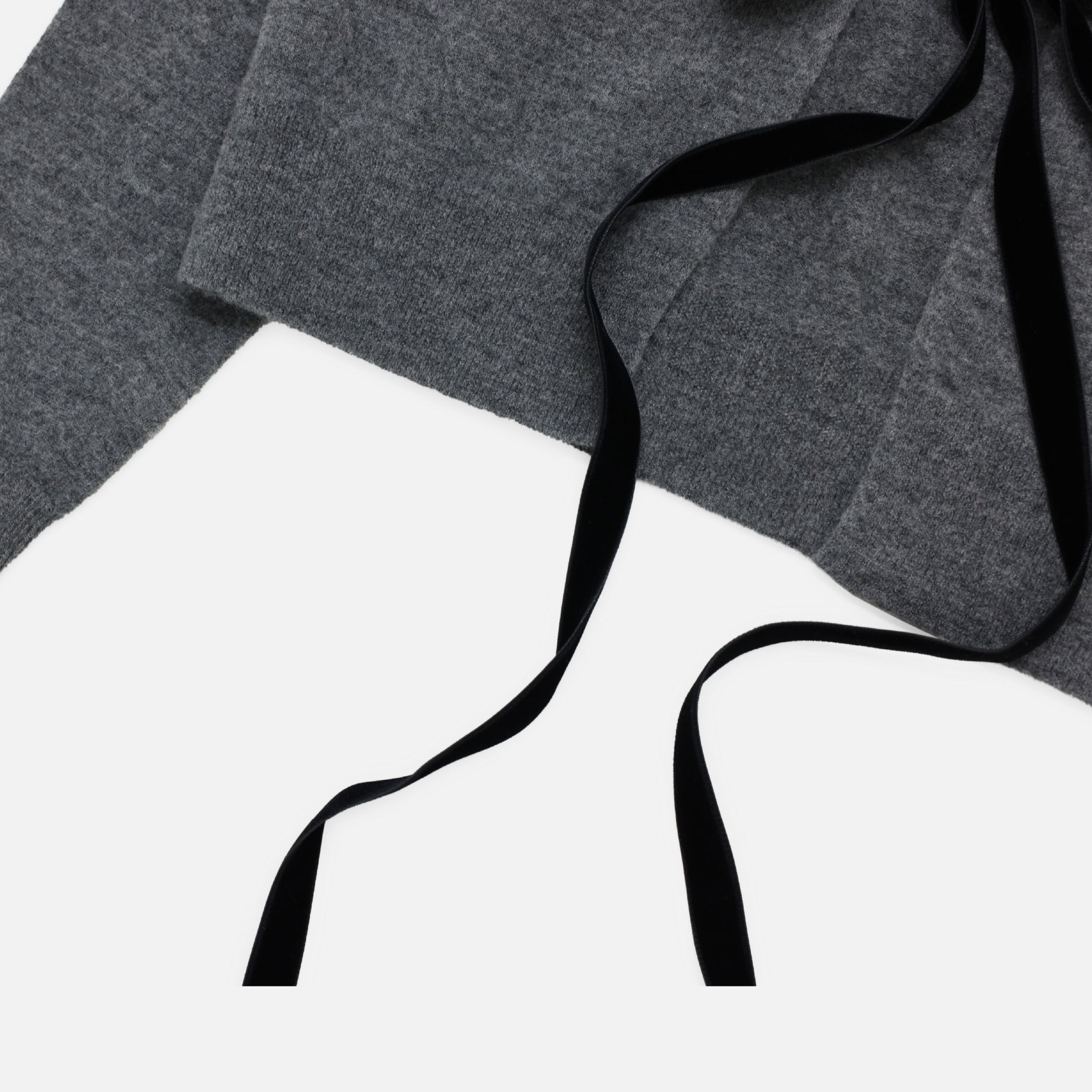 BOILED WOOL KNIT CARDIGAN(H.GREY)