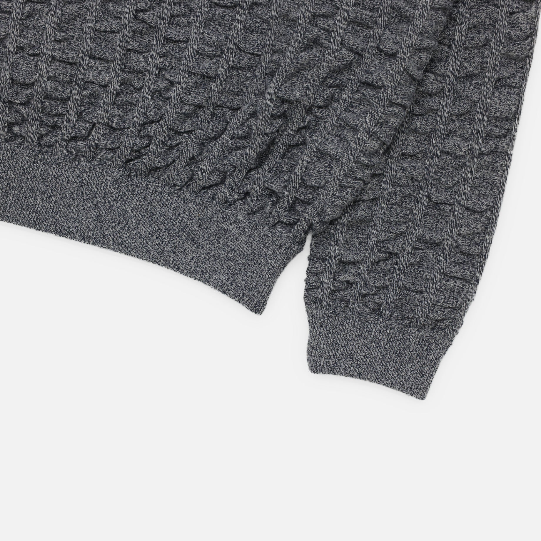 WAVE KNIT (D.GRAY)