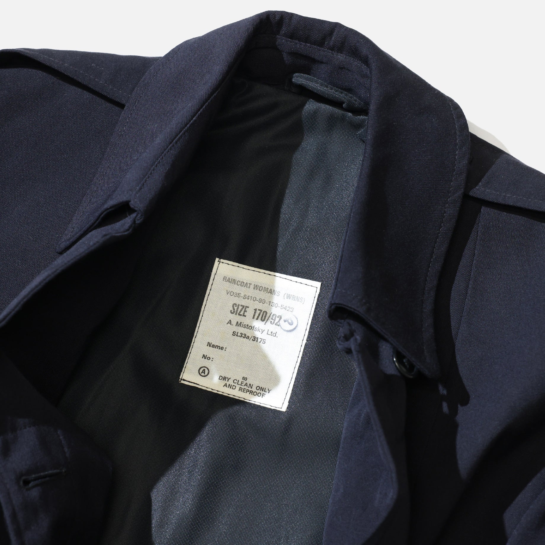 LATE 20TH C. UK ROYAL NAVY COAT(WOMEN)
