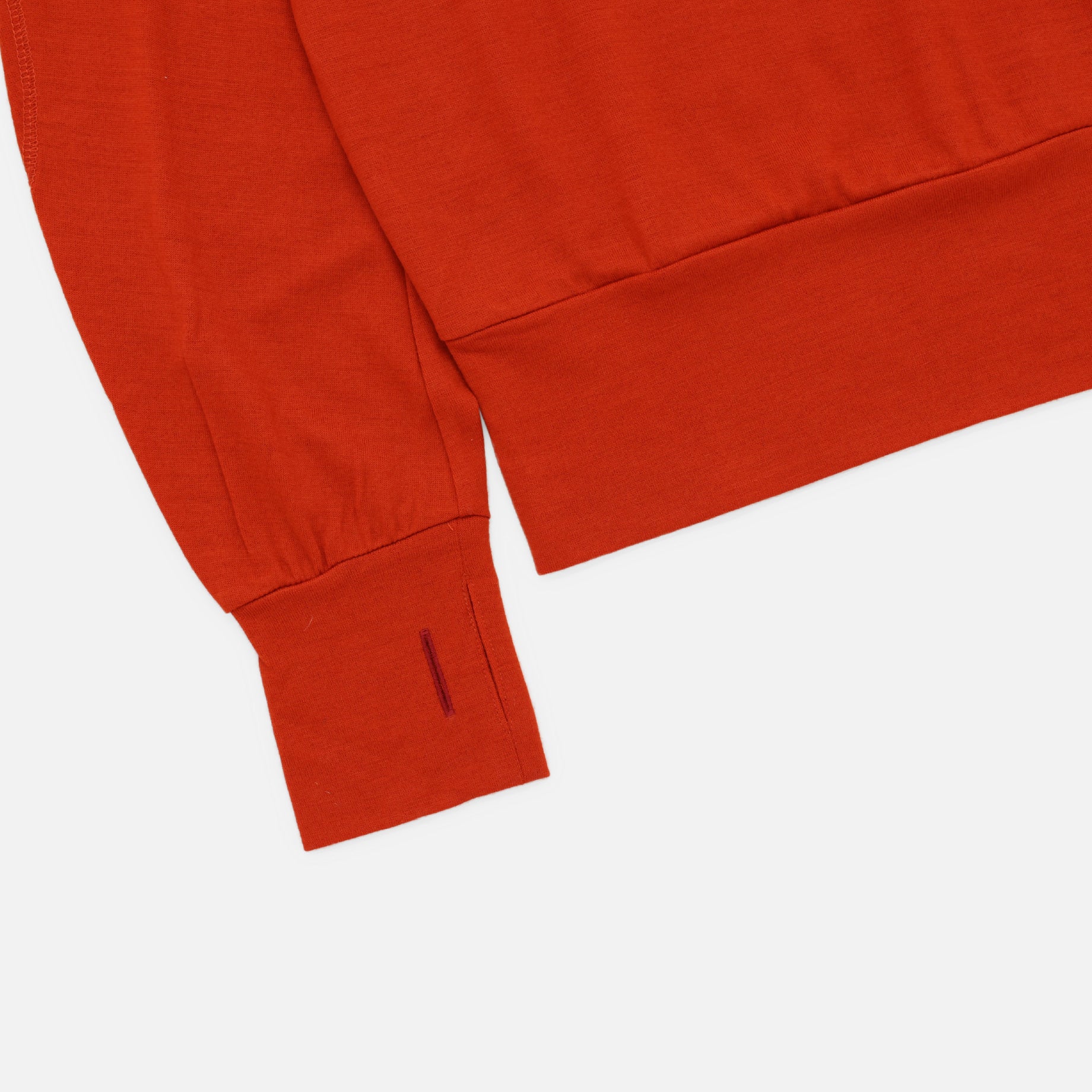 FINE WOOL LONG T(ORANGE)