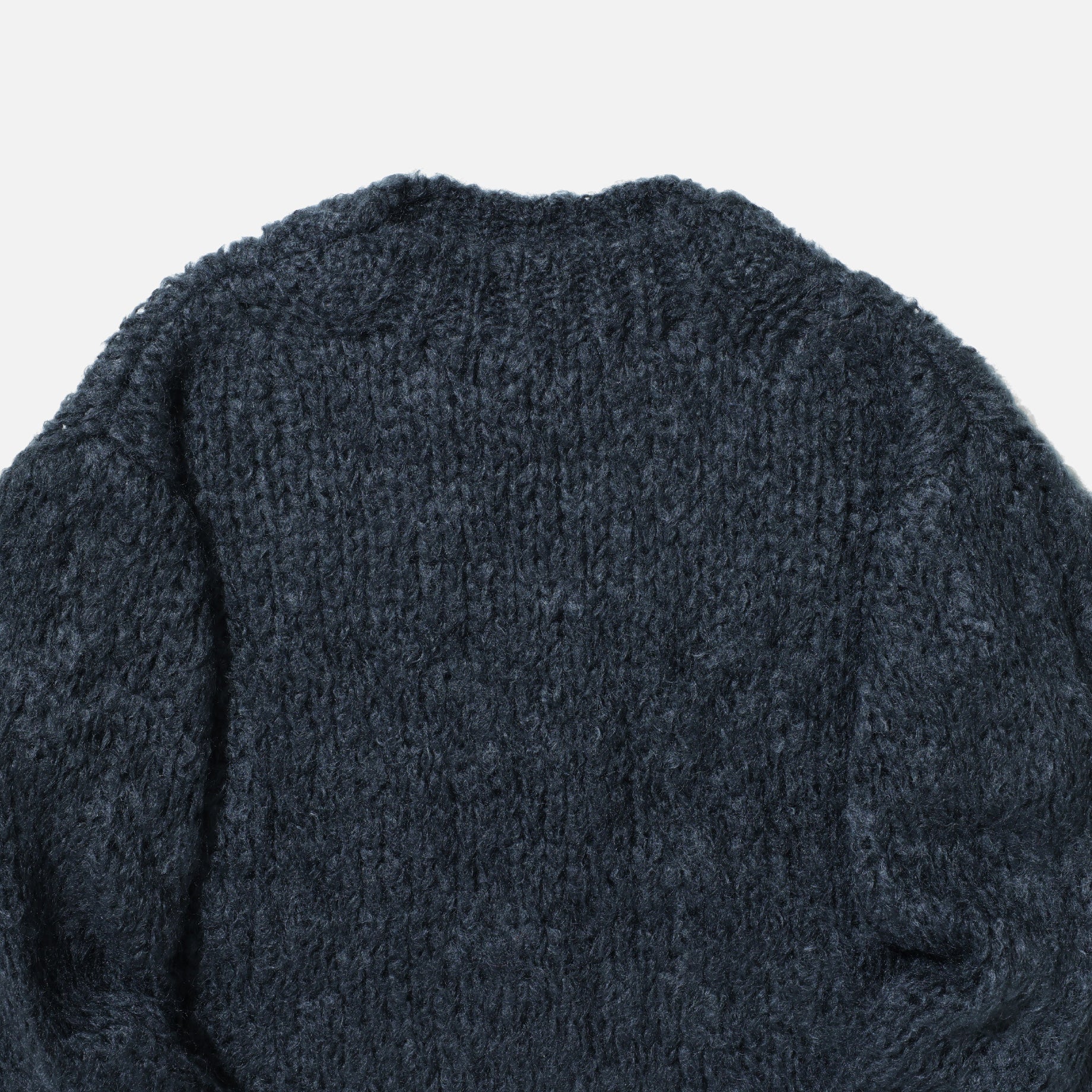 MOHAIR PULLOVER KNIT(BLACK)