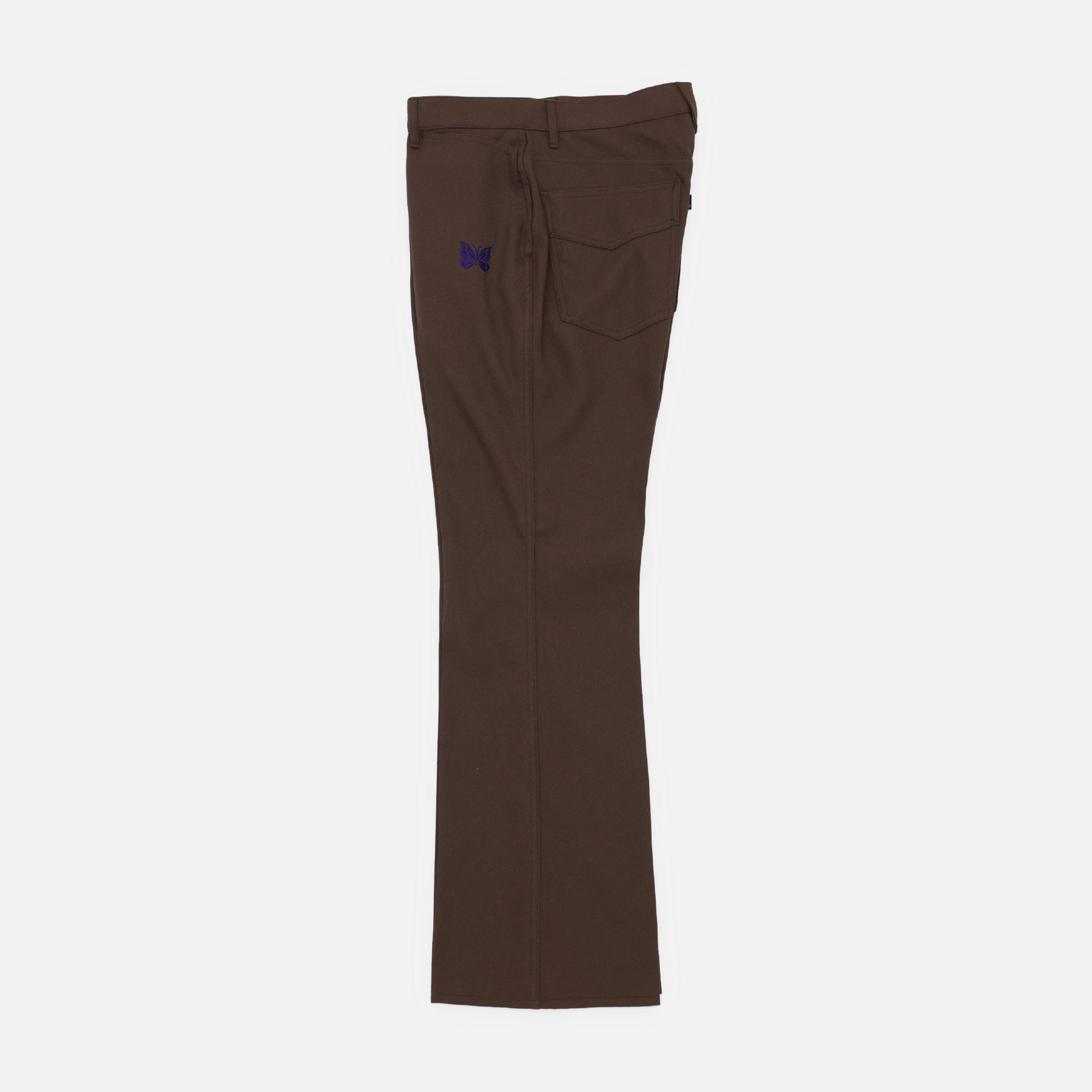 BOOT - CUT JEAN - POLY TWILL(BROWN)
