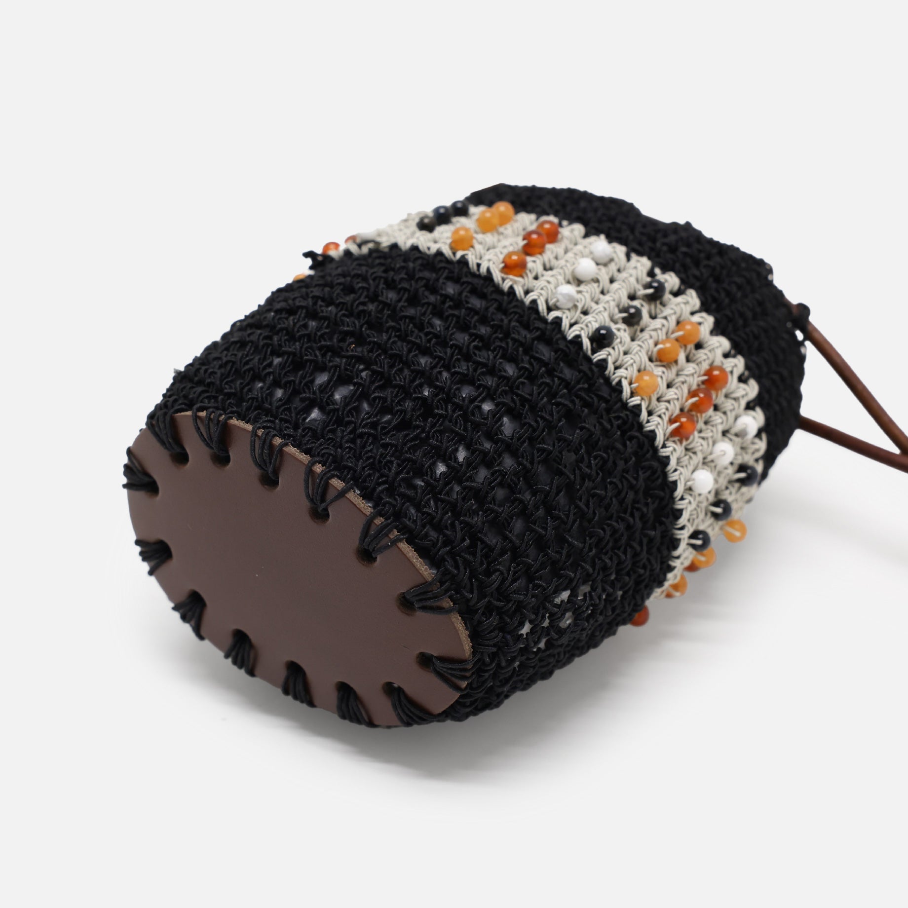 KNITTING BEADS BAG SMALL (BLACK)
