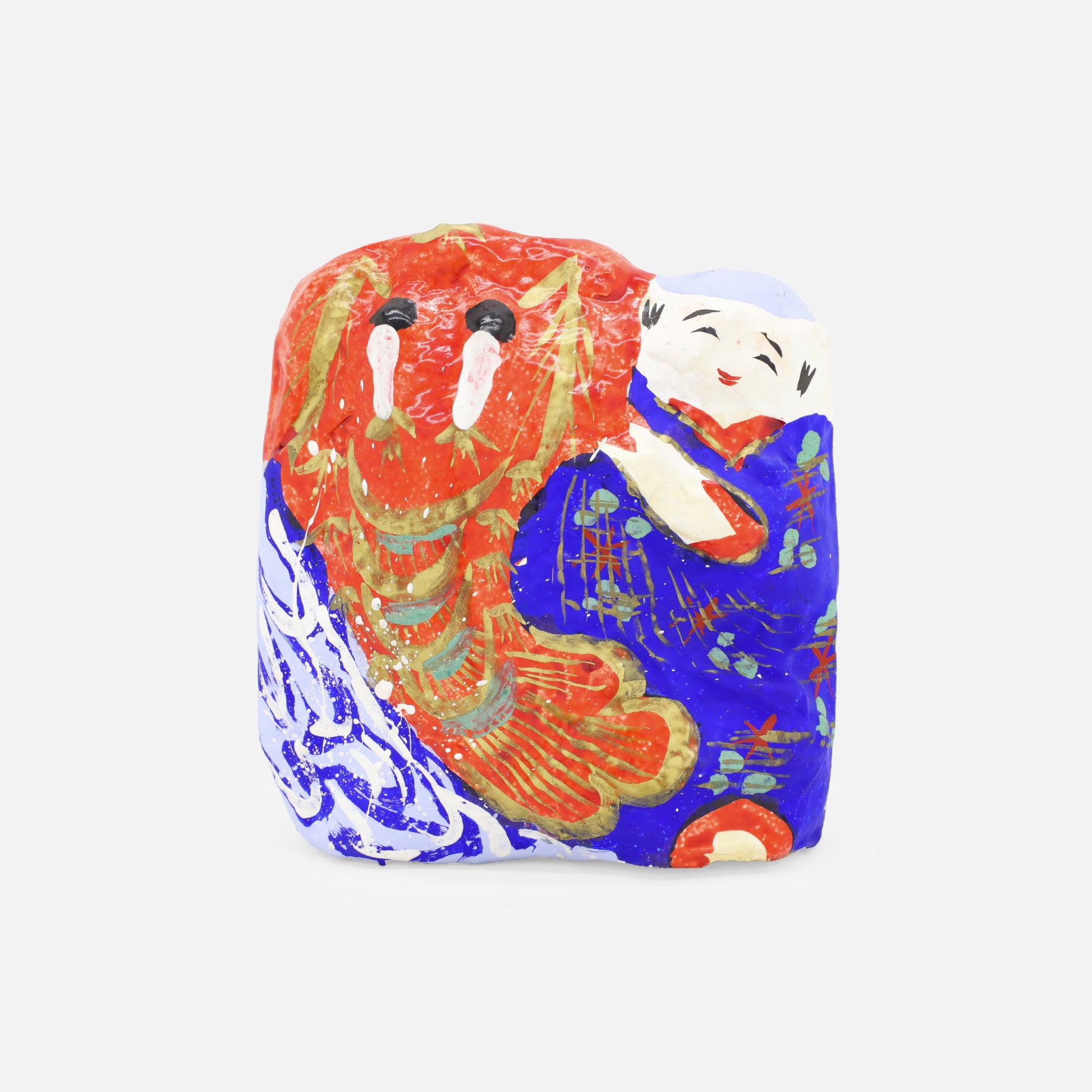 VINTAGE FOLK ART TAKAMATSU HARIKO