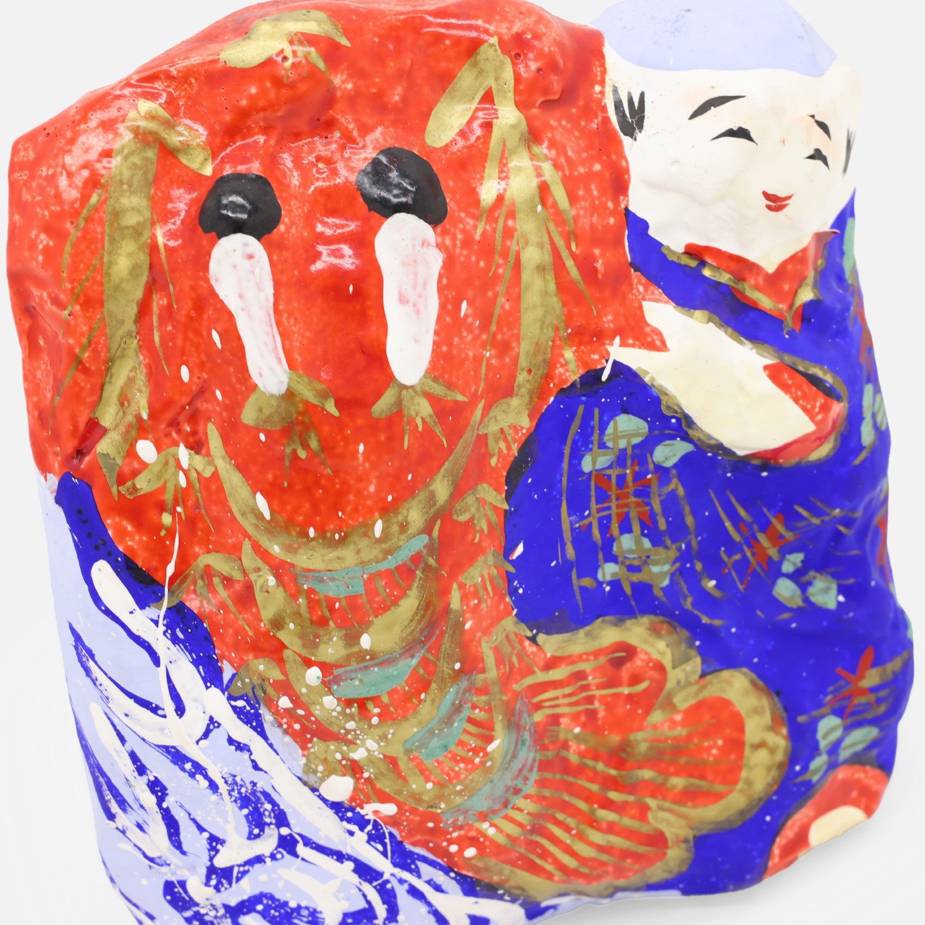 VINTAGE FOLK ART TAKAMATSU HARIKO