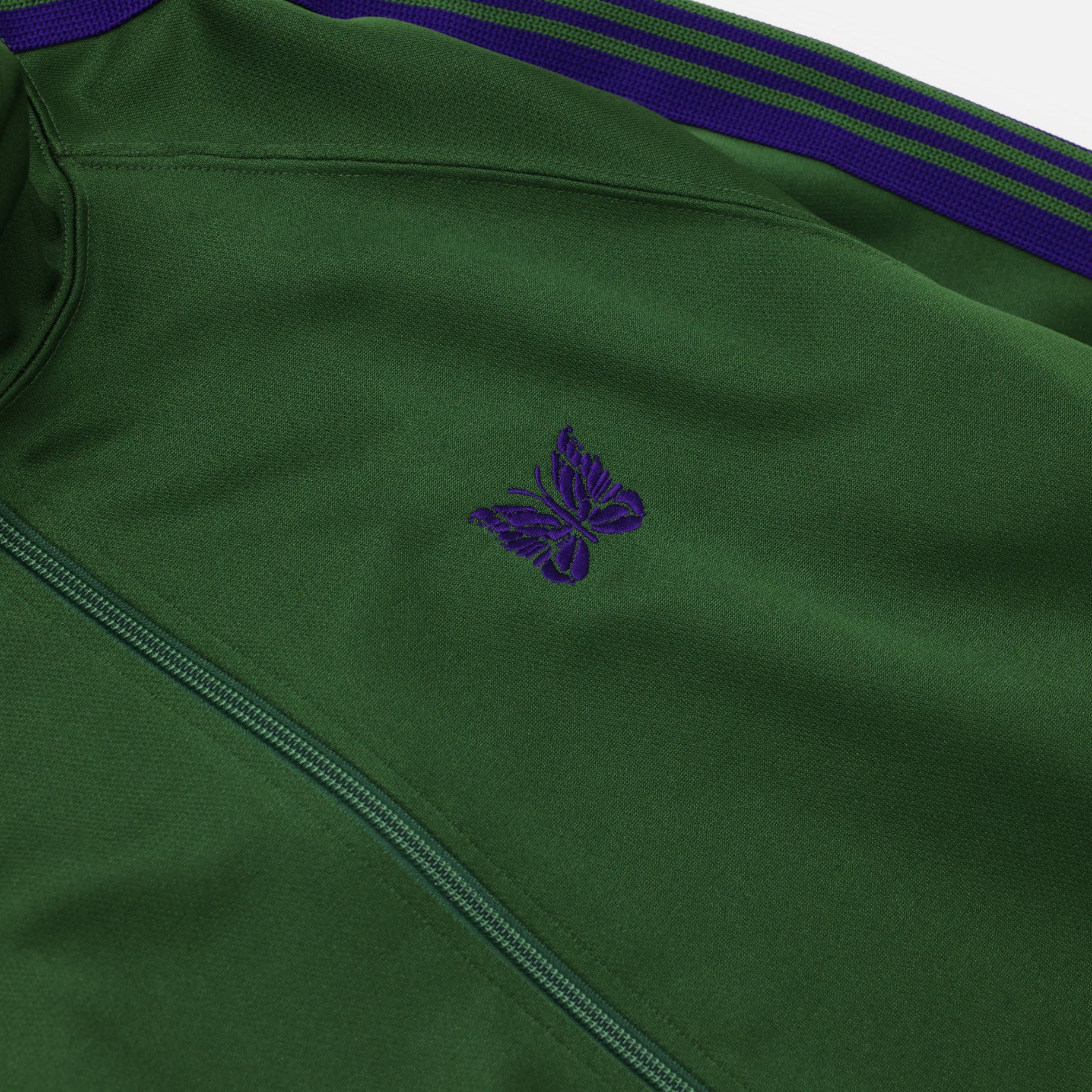 TRACK JACKET - POLY SMOOTH(LVY GREEN)