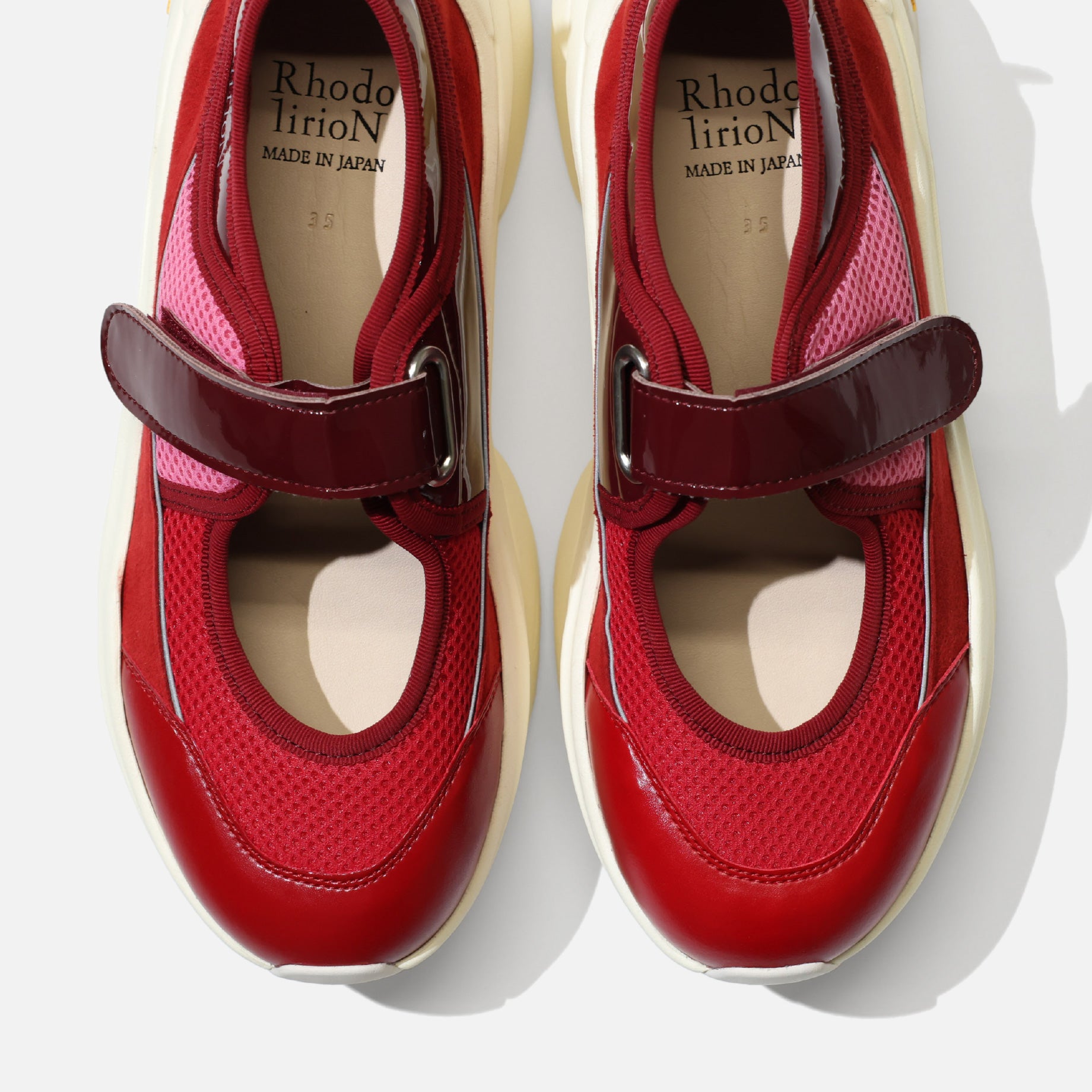 MARY JANE SNEAKERS - COLOR SCHEME MODEL (RED)