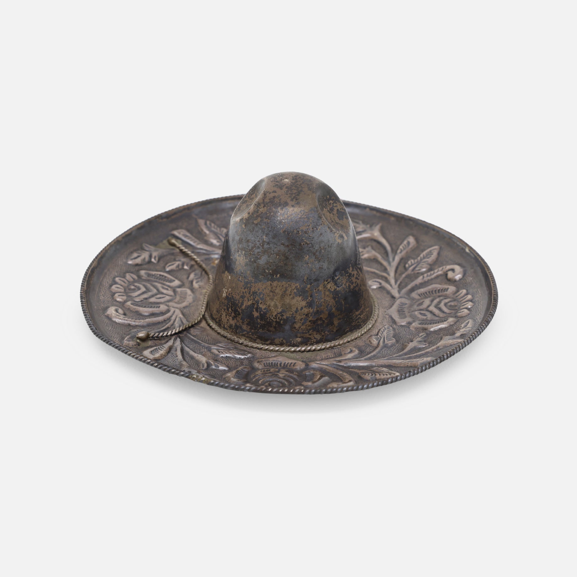 VINTAGE FOLK ART SOMBRERO