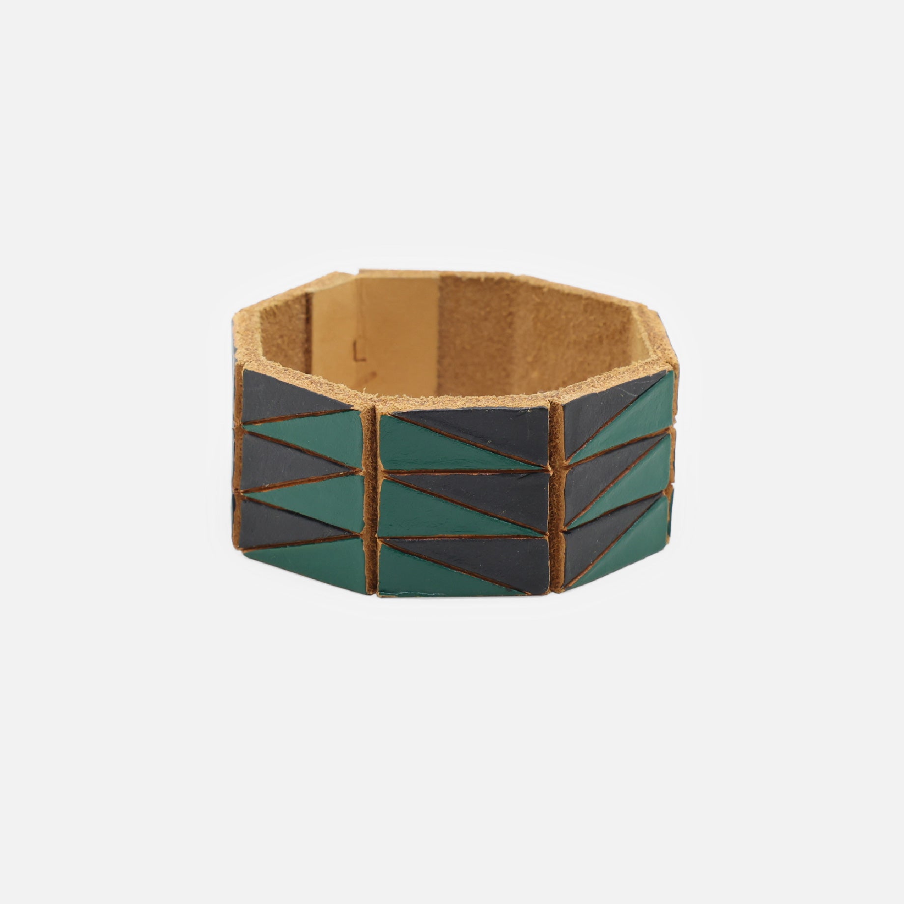 LAUREN MANOOGIAN PATTERN CUFF(BLACK x HUNTER)