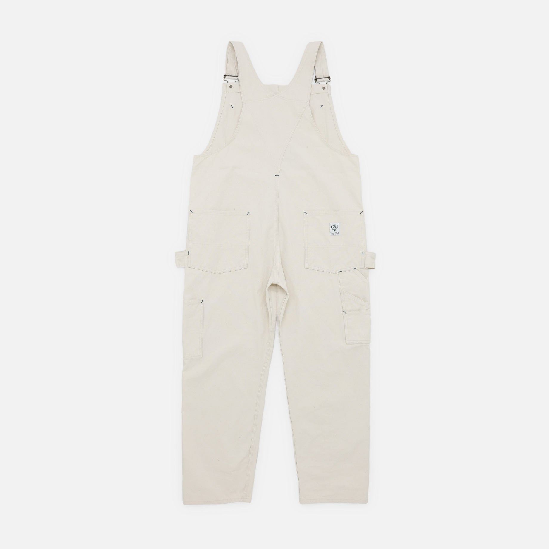 OVERALLS - 10OZ COTTON CANVAS(OFF WHITE)
