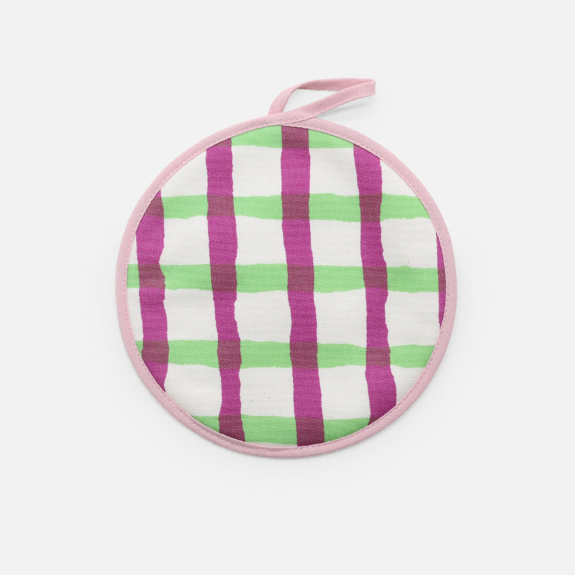 POT HOLDER PETER(PURPLE × GREEN)