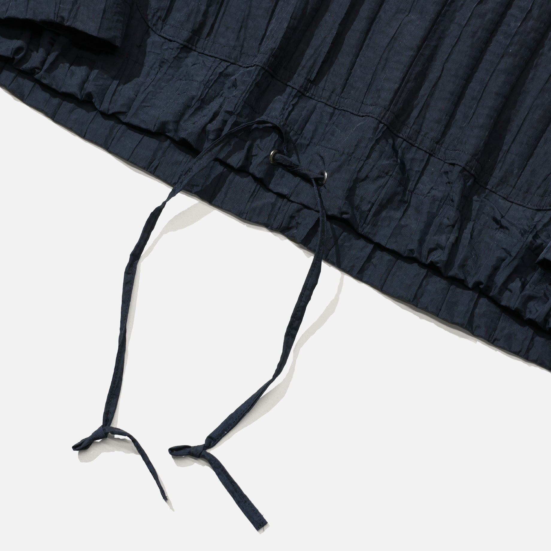 PLEATED PARKER(NAVY)