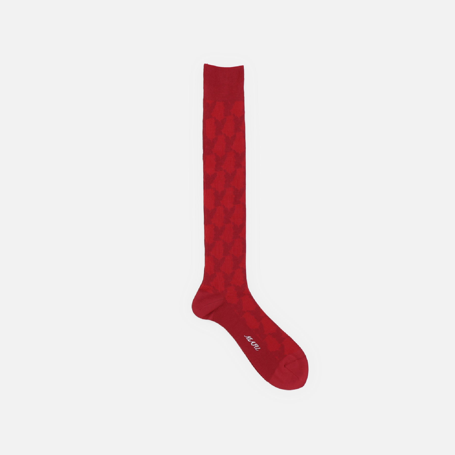 ANGEL MONOGRAM SOCKS (RED)