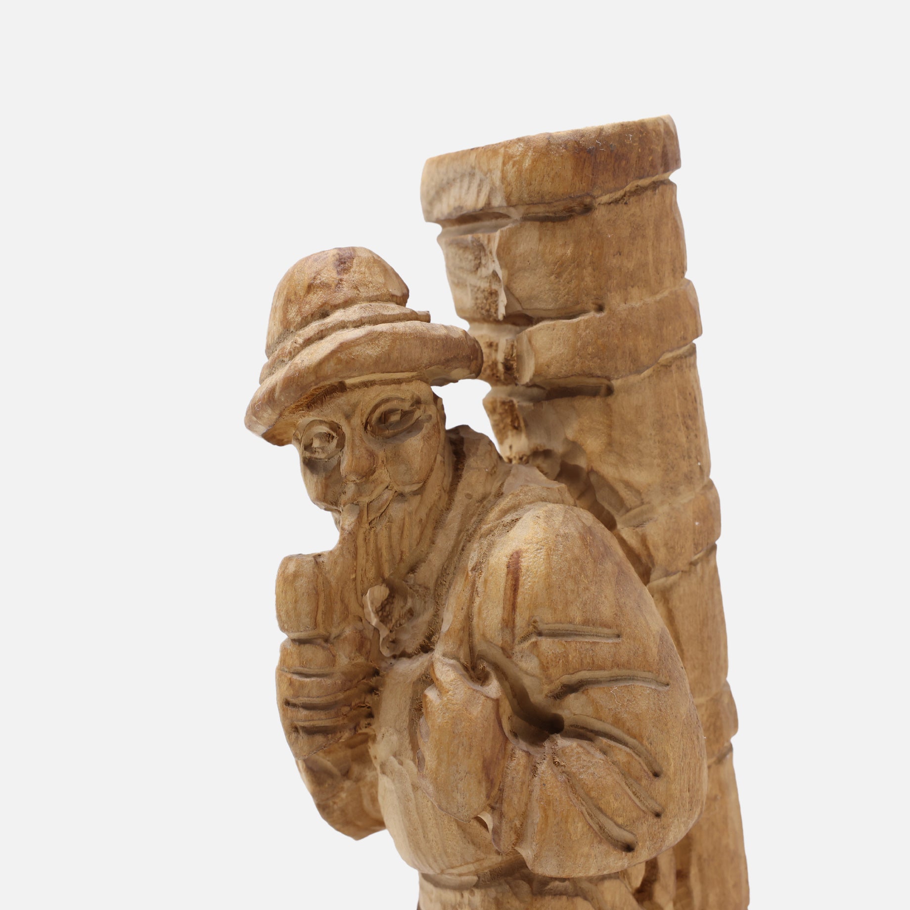 VINTAGE MISCELLANEOUS LARGE WOODEN FIGURE