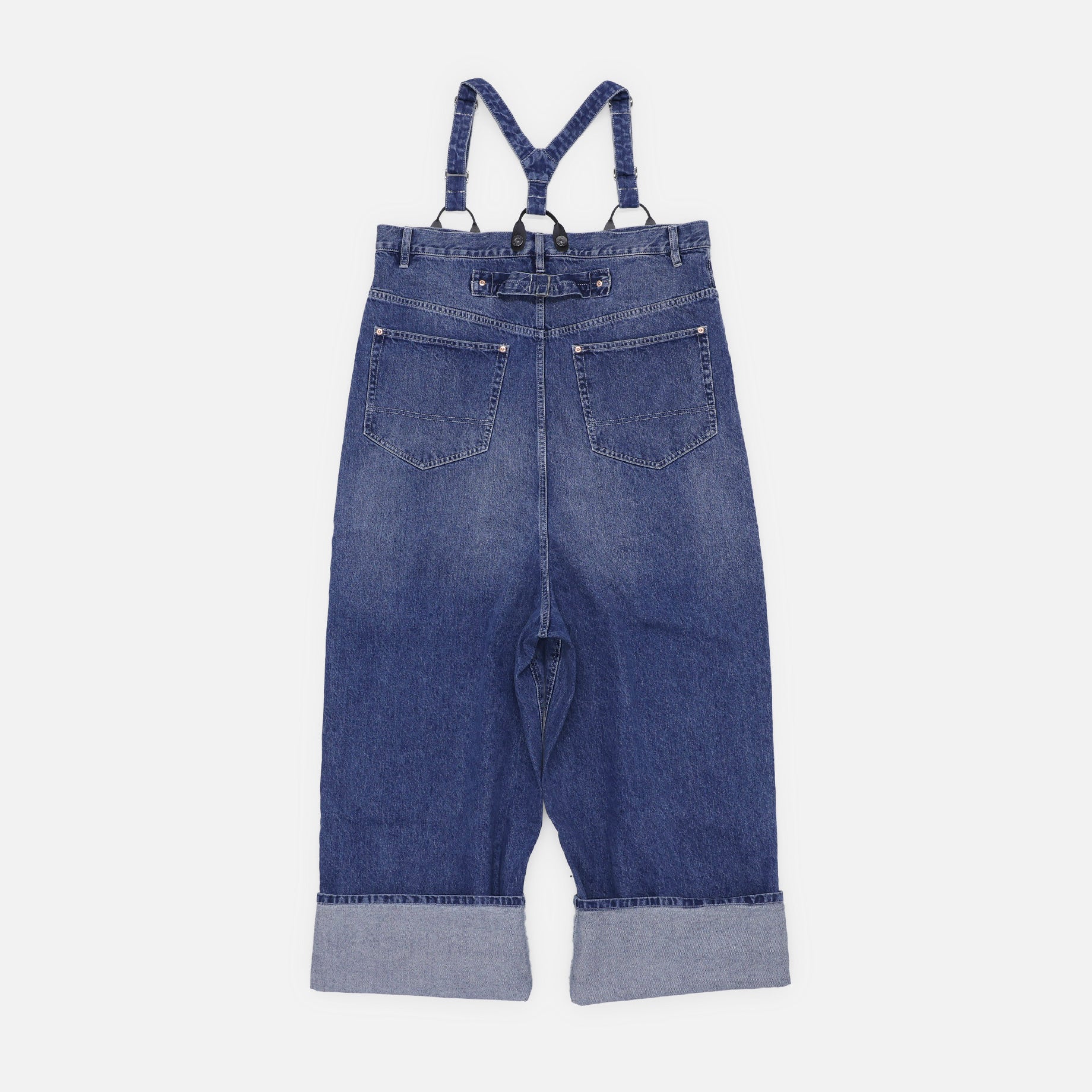 5POCKETS SUSPENDER PANTS(DENIM)