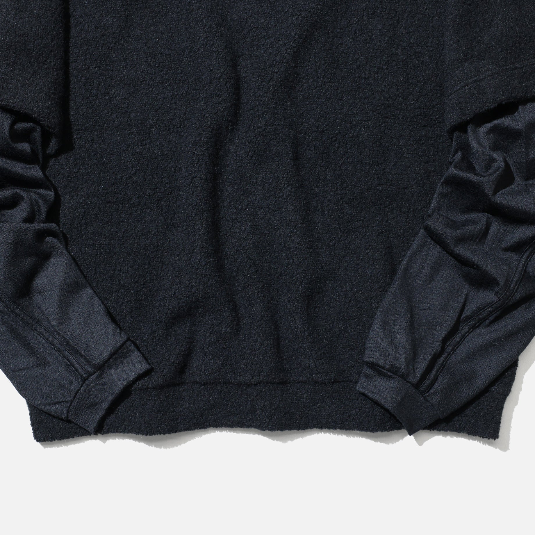 WOOL PILE LAYER T (BLACK)