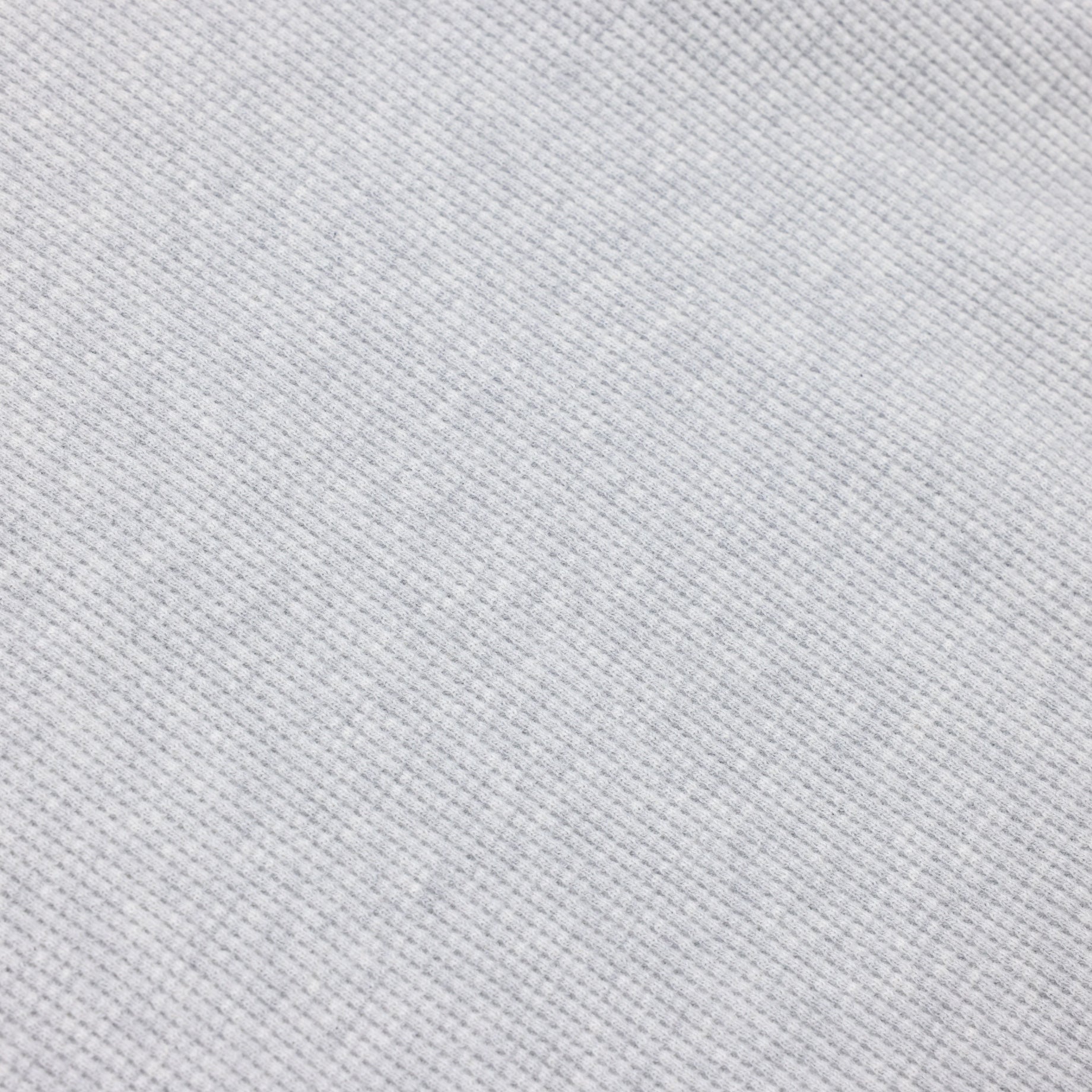 LONG-SLEEVE WAFFLE T-SHIRT(GRAY)