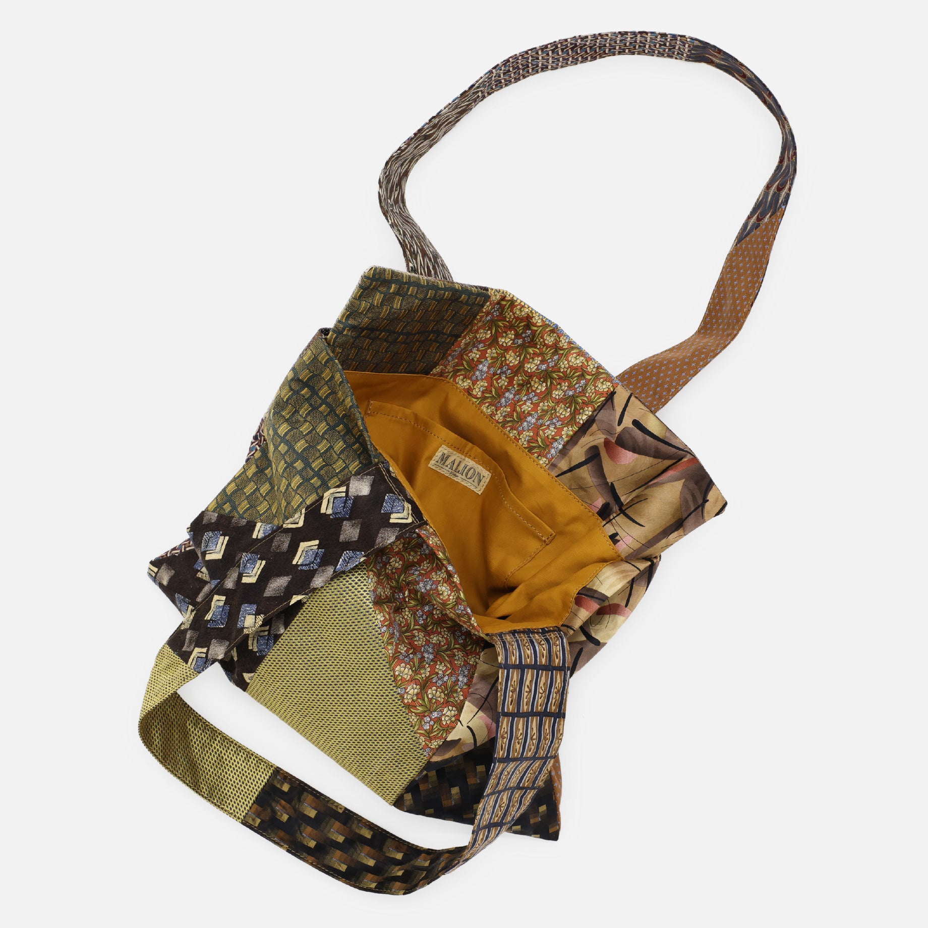 TIE PATCHWORK BAG(ASSORT COLOR)