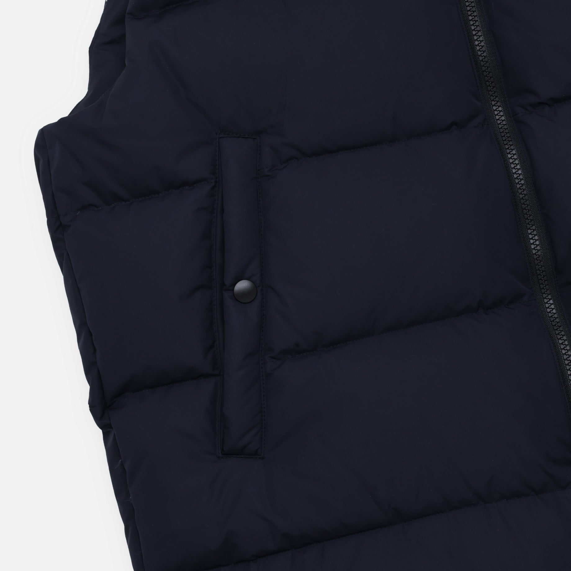 POLYESTER DOWN DOWN VEST(NAVY)
