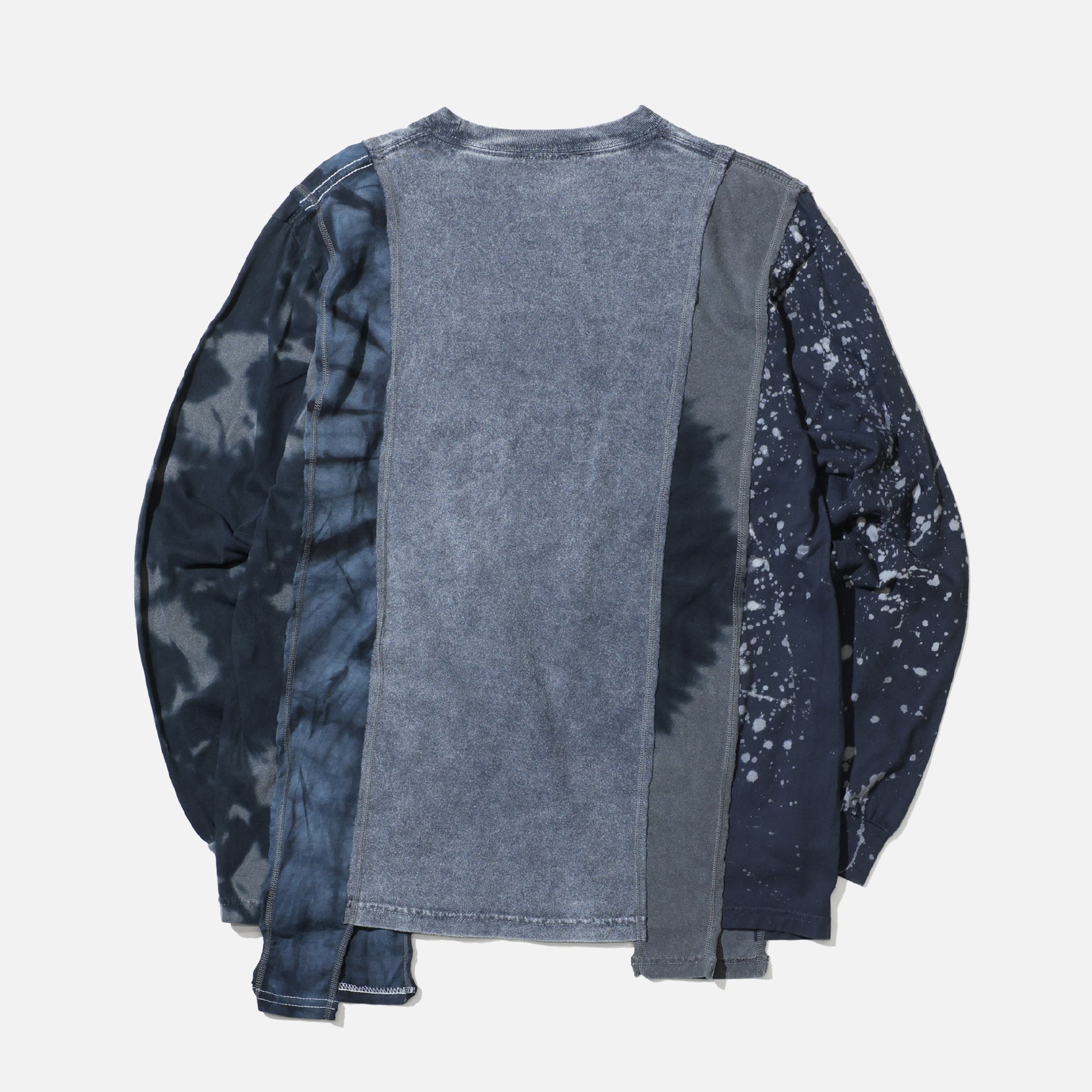 5 CUTS L/S TEE - B&W MISHMASH(ASSORTED)