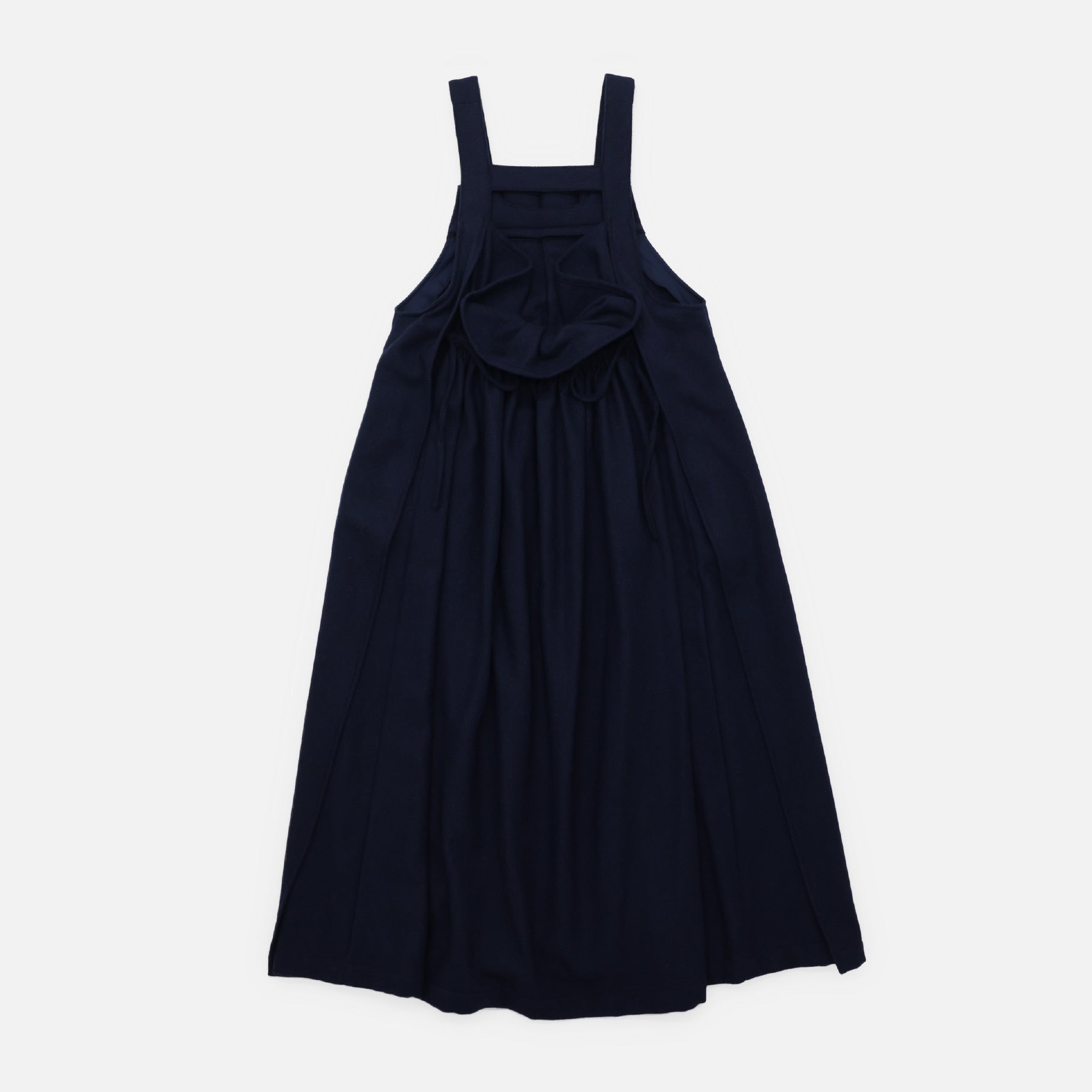 JUMPER SKIRT - SERGE(NAVY)