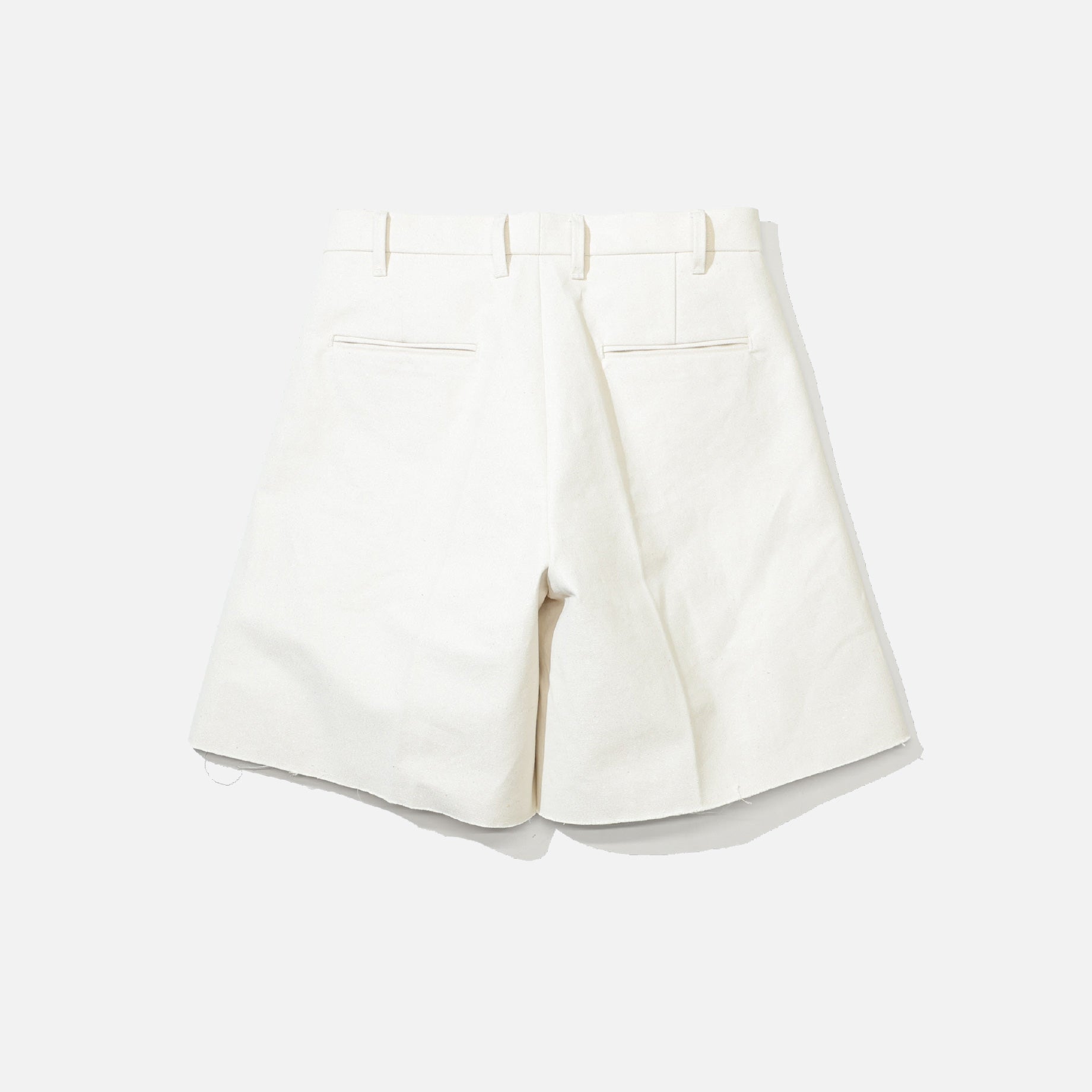GLITTER CANVAS SHORTS (IVORY)