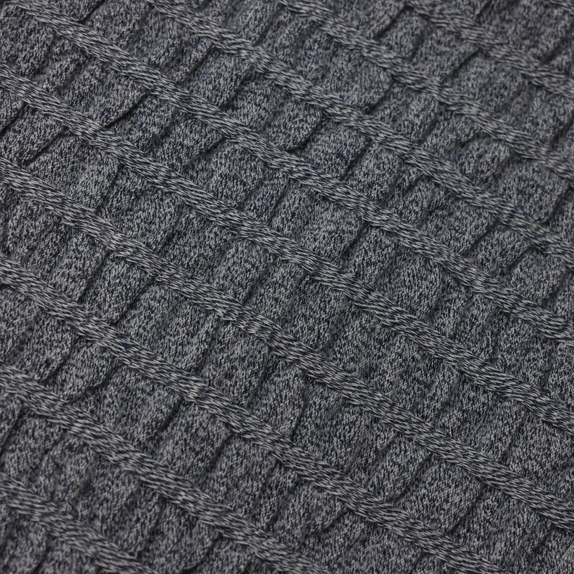 WAVE KNIT (D.GRAY)