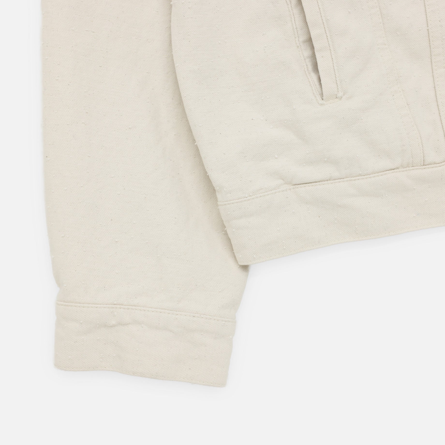 12OZ DENIM JACKET (NATURAL)