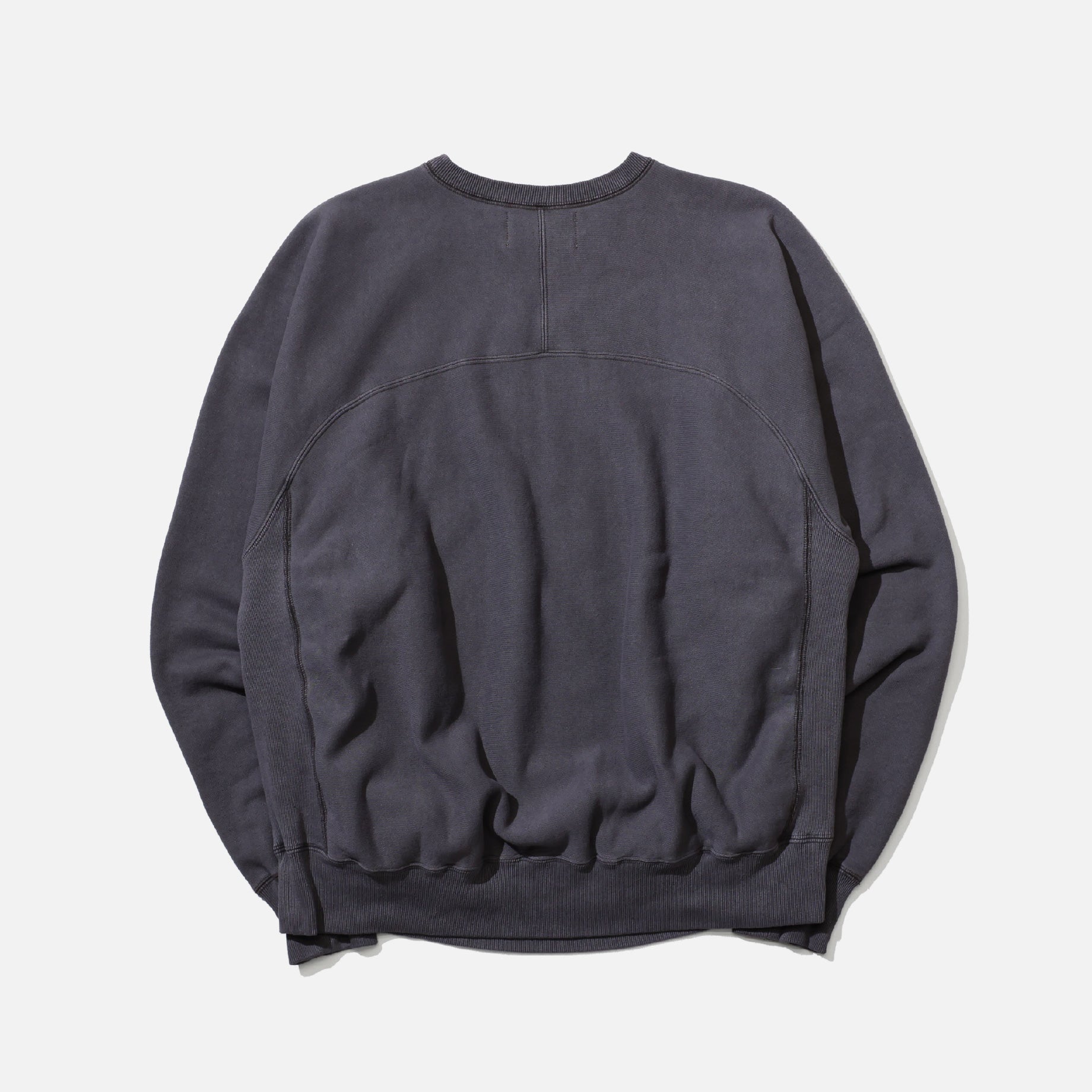 CREW NECK SWEAT PULLOVER (PURPLE)
