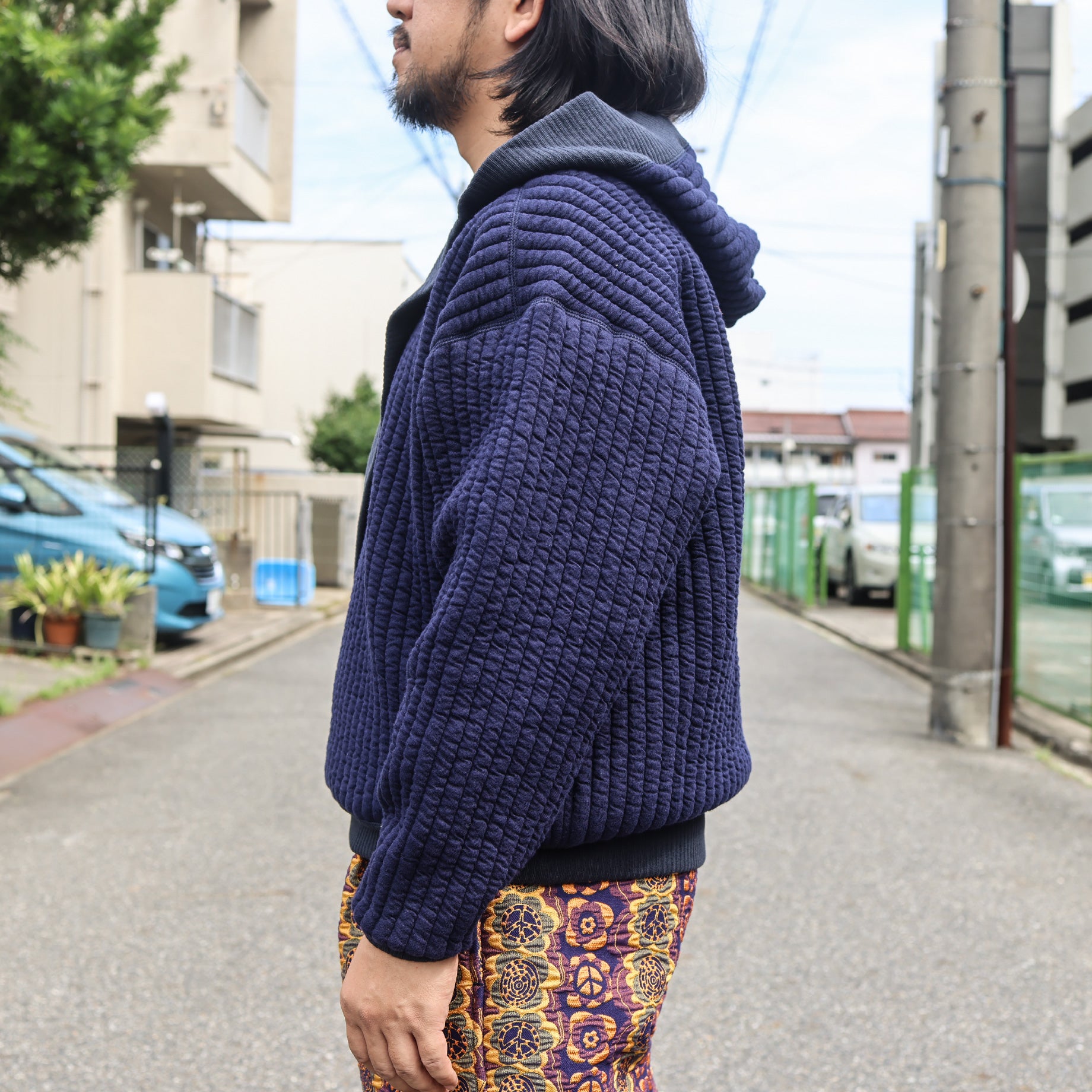 OBI-ONE HOODIE(NAVY)