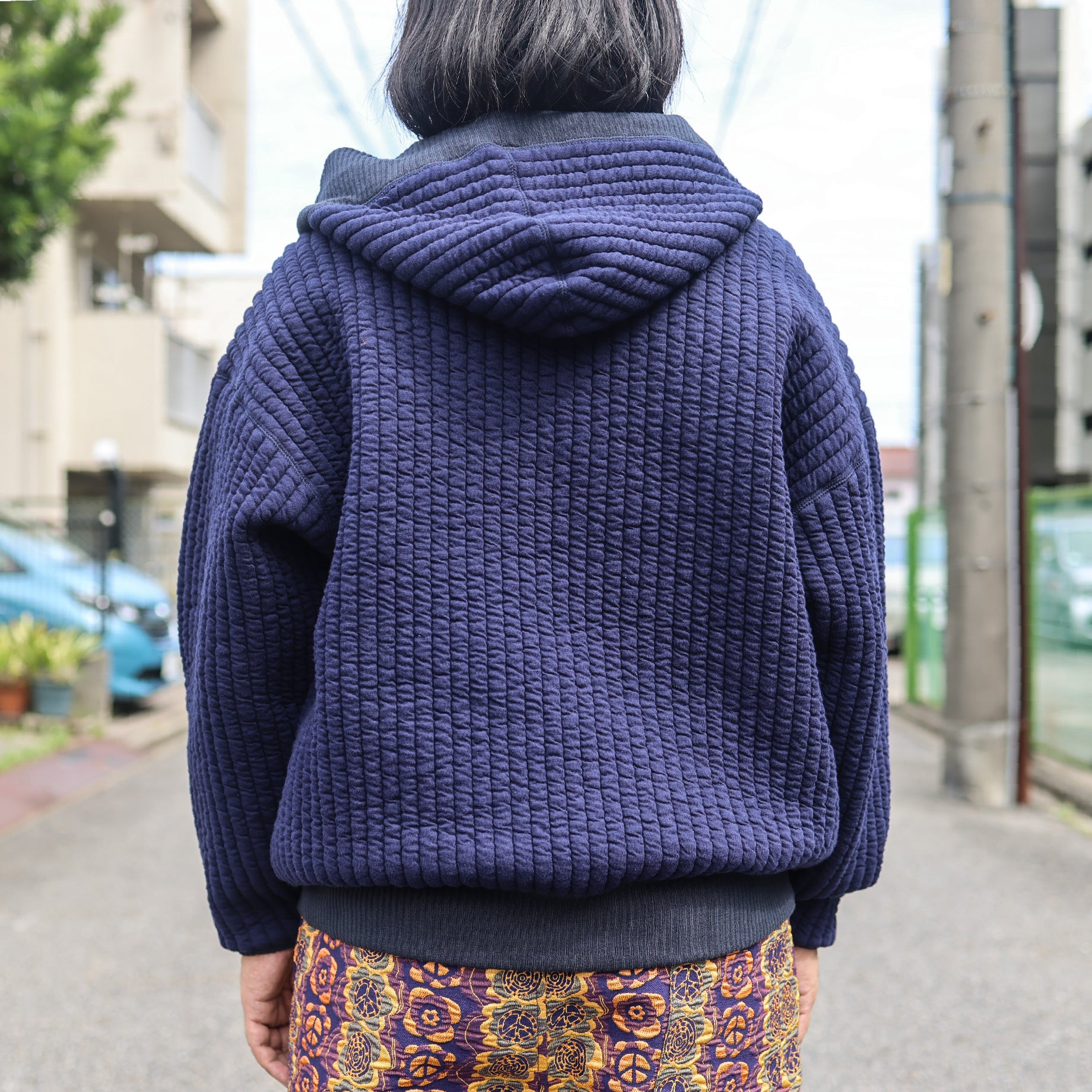 OBI-ONE HOODIE(NAVY)
