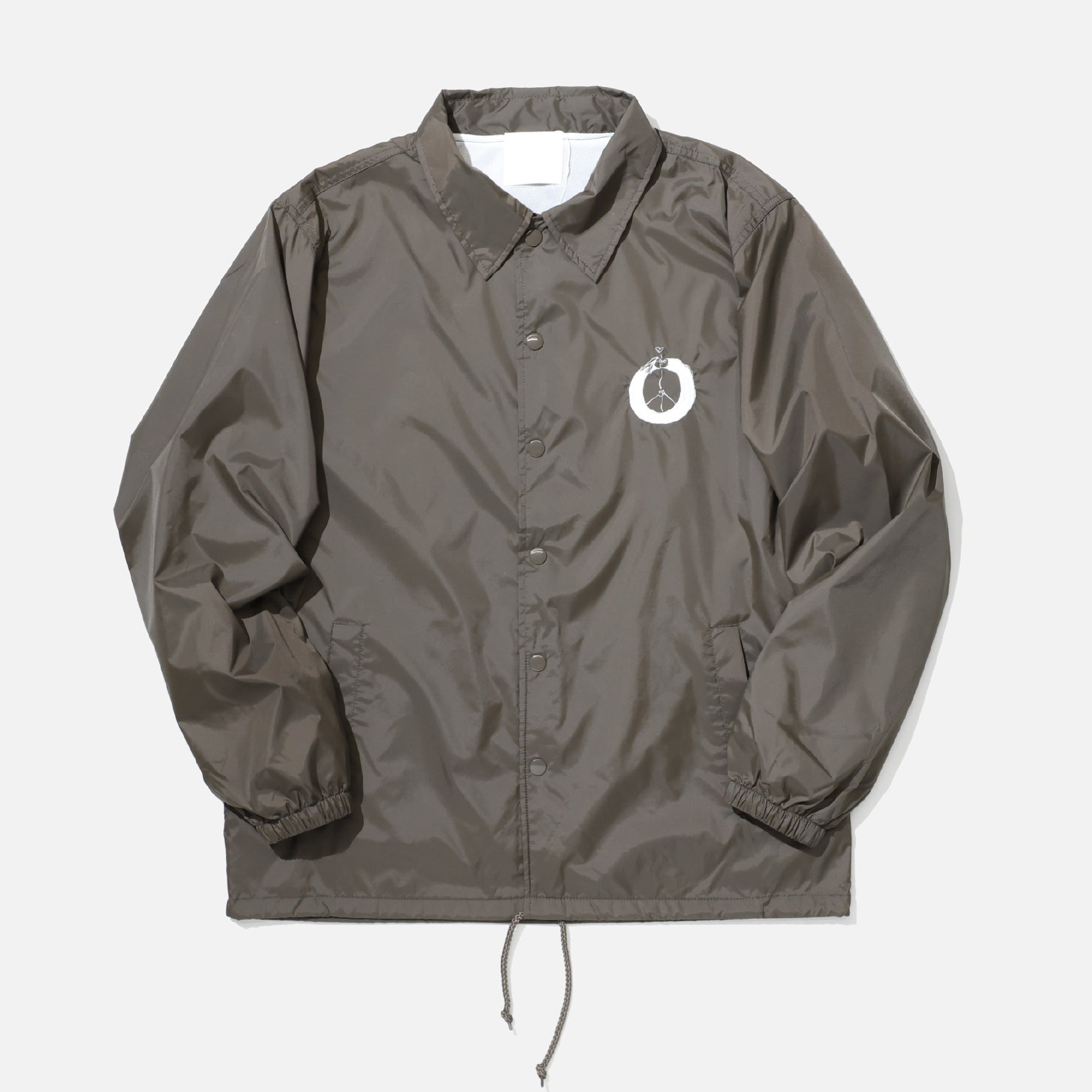 “PEACE” COACH JACKET(KHAKI)