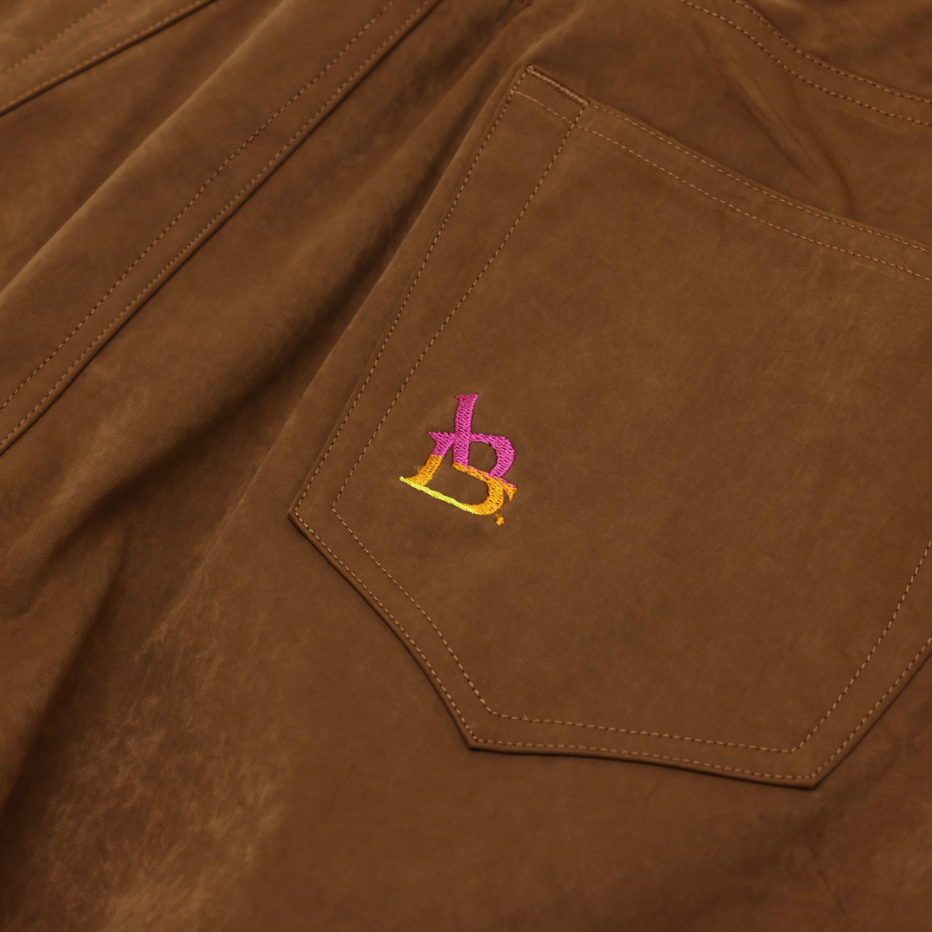 PAJAMA PANTS(BROWN)