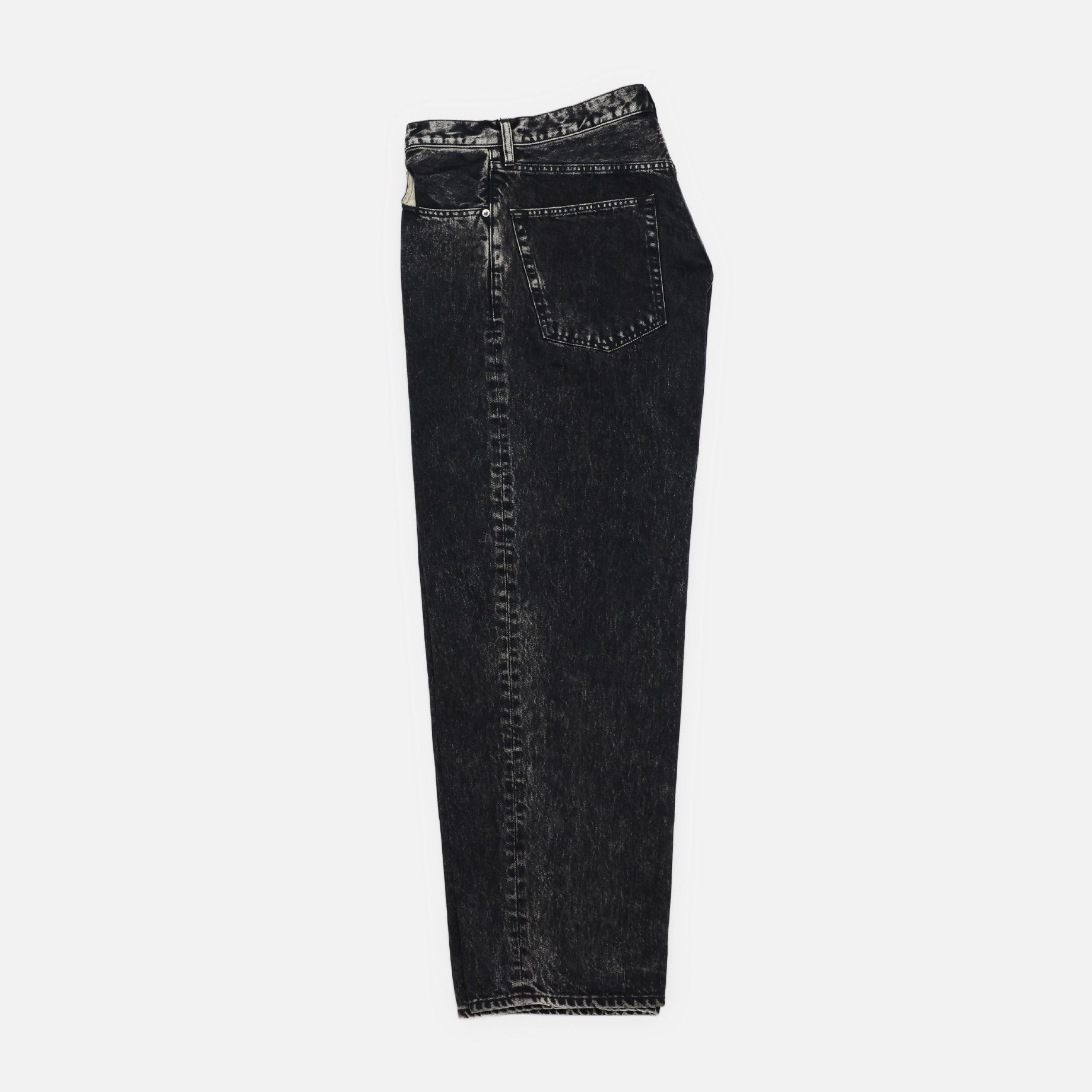 5 POCKET PANTS TYPE C(BLACK)