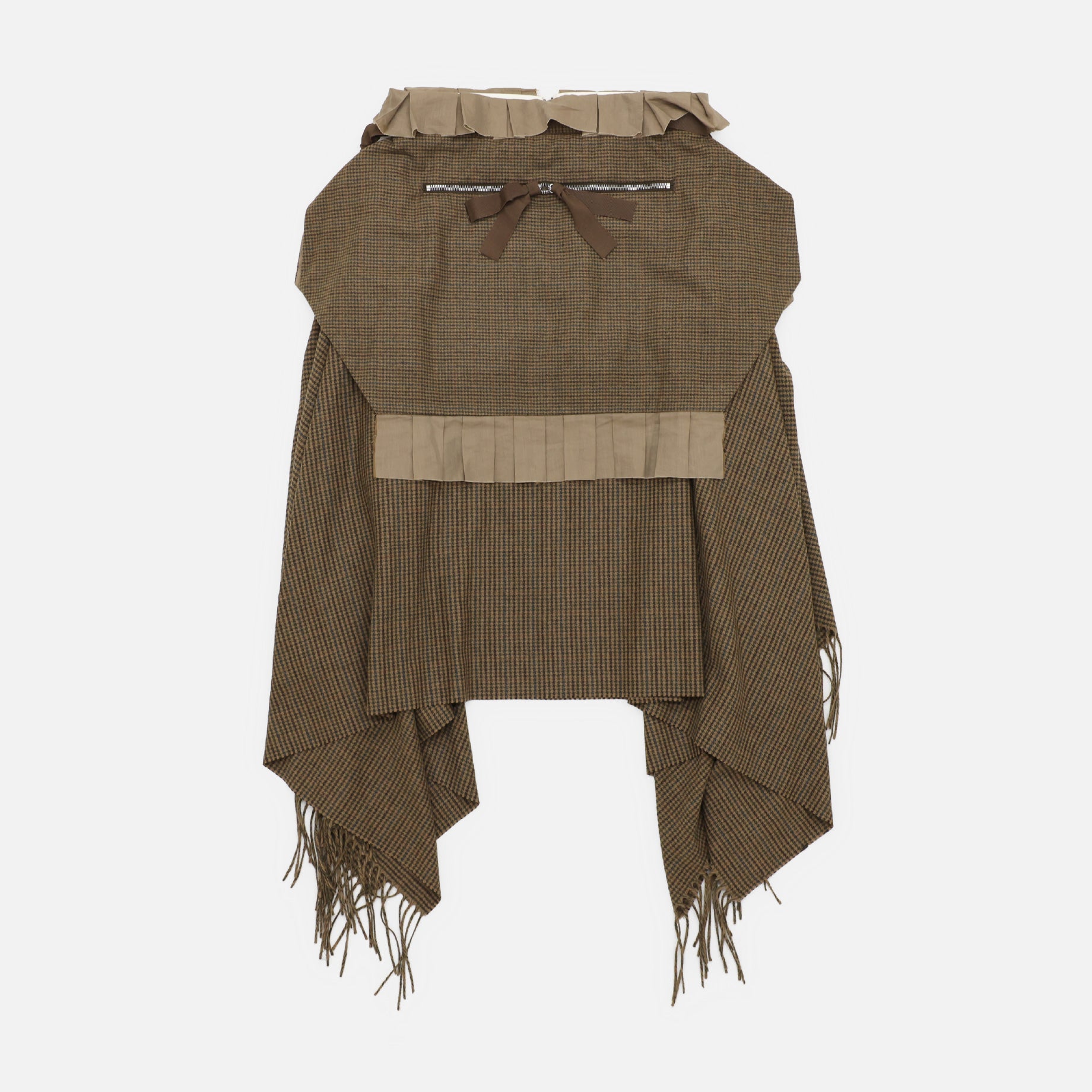 STOLES SKIRTS(BROWN CHECK)