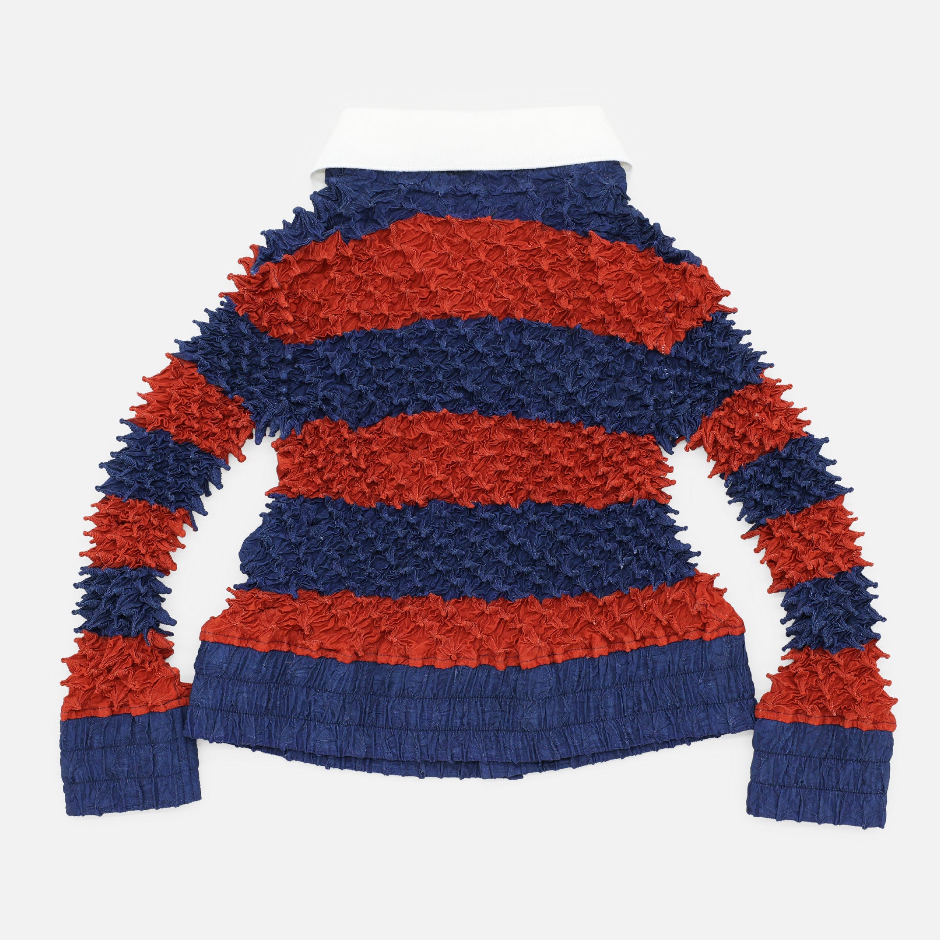 SPIKY RUGGER SHIRT(RED)