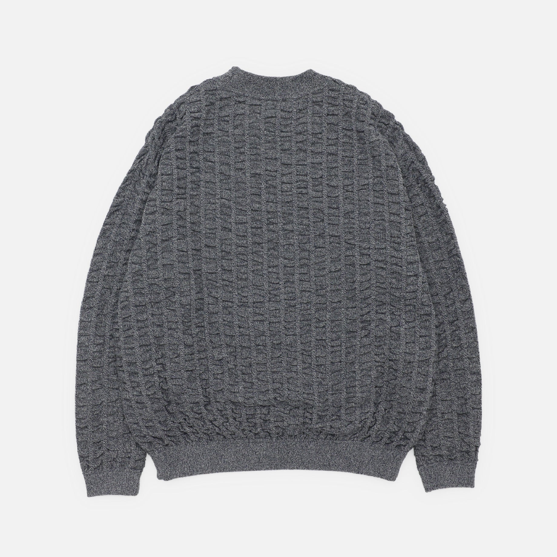 WAVE KNIT (D.GRAY)