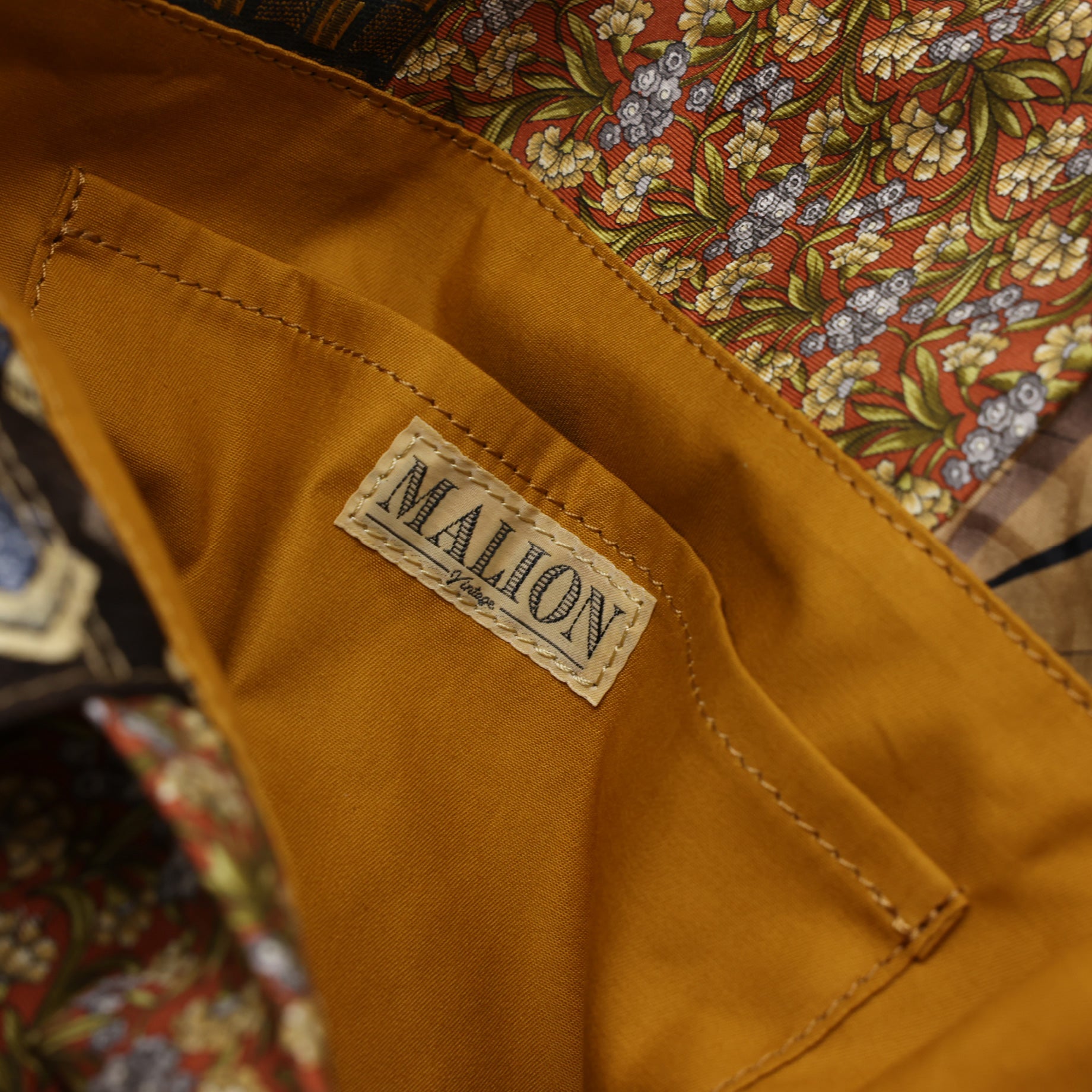 TIE PATCHWORK BAG(ASSORT COLOR)