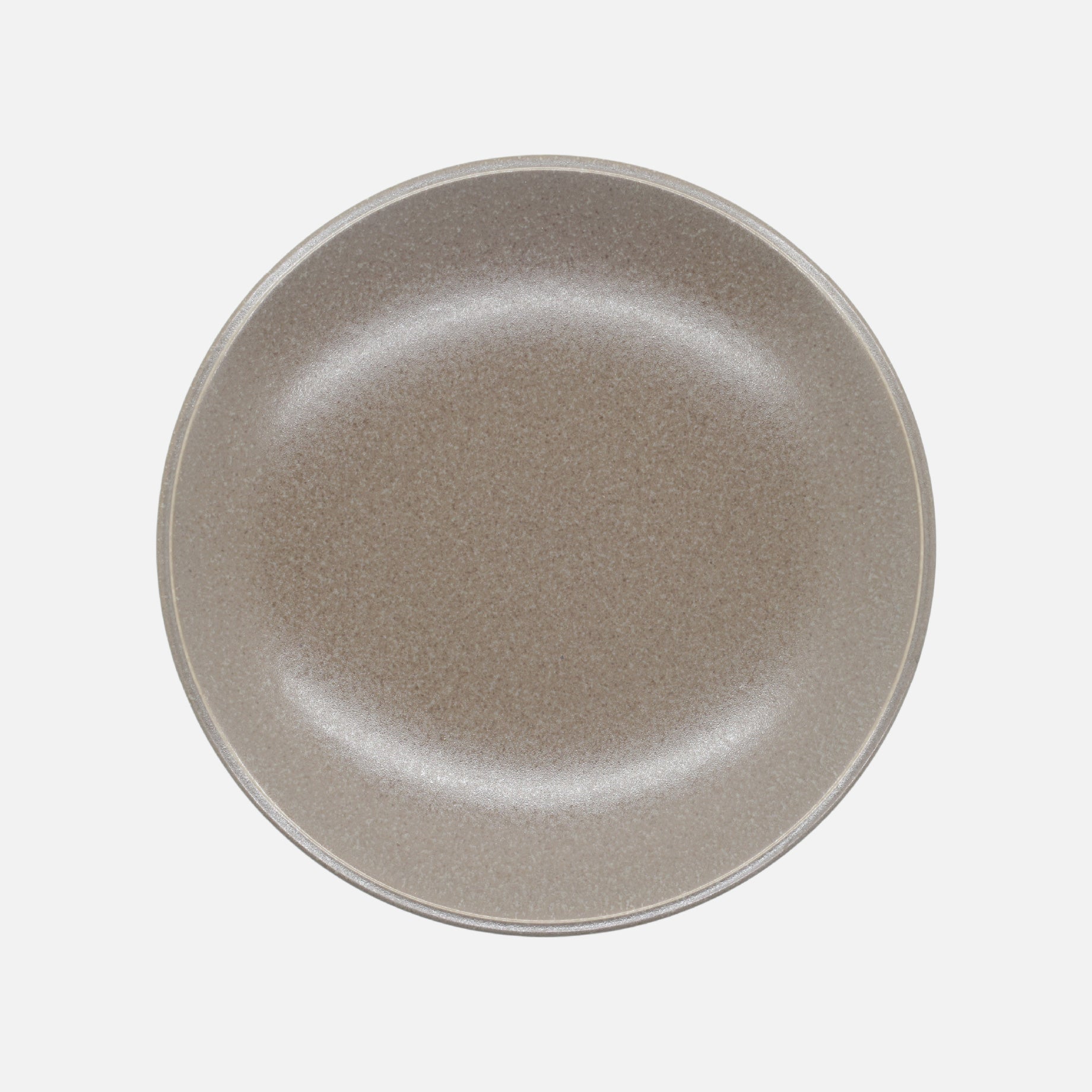 VINTAGE CERAMIC POSTMODERN DESIGN PLATE(BROWN)