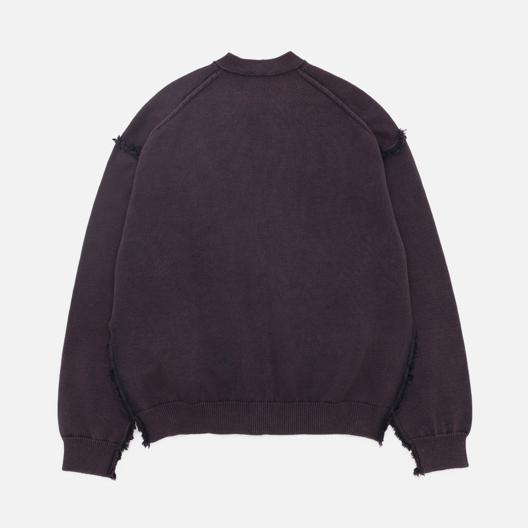 COTTON KNIT CARDIGAN (DARK NAVY)