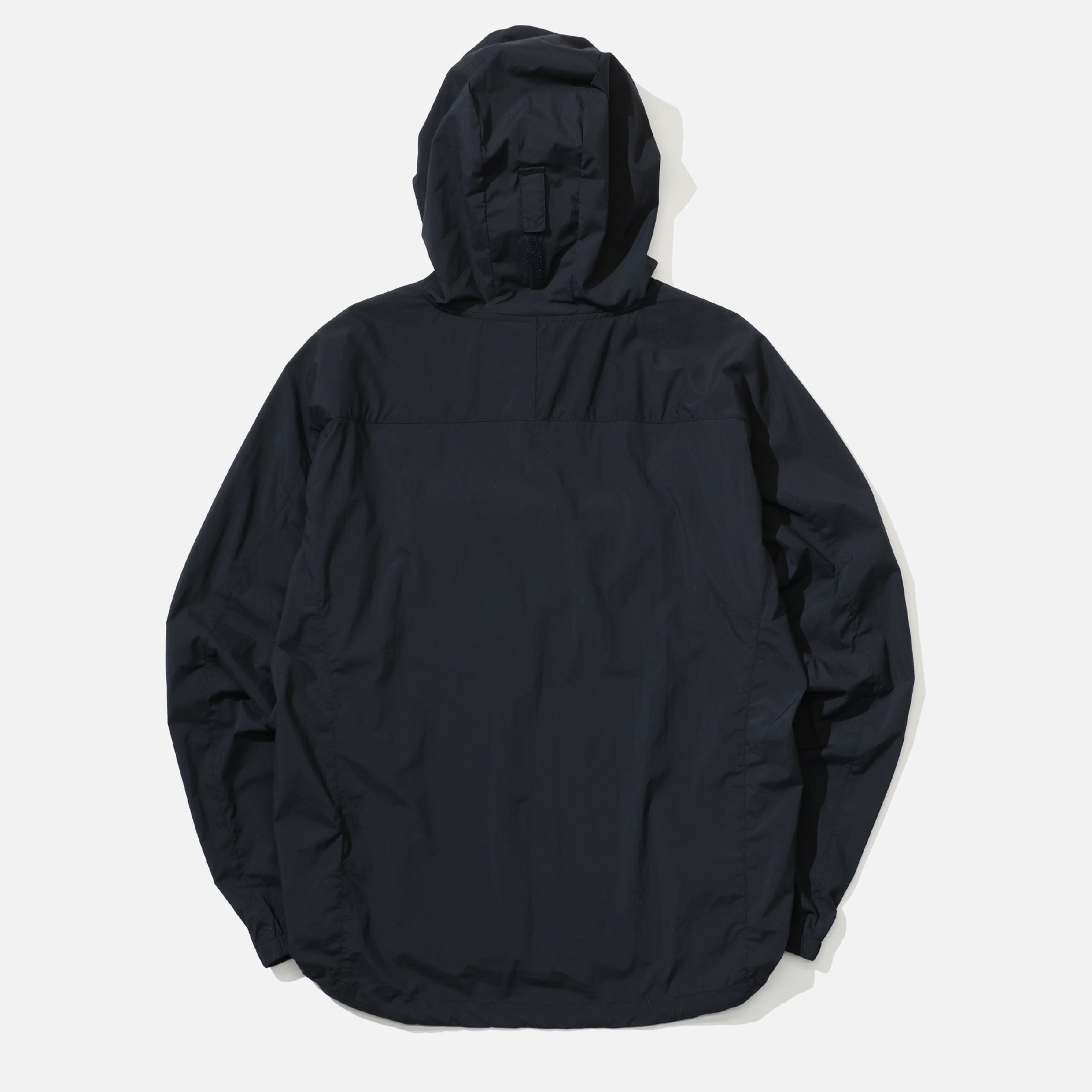 PACKABLE ANORAK - MICRO RIPSTOP(BLACK)