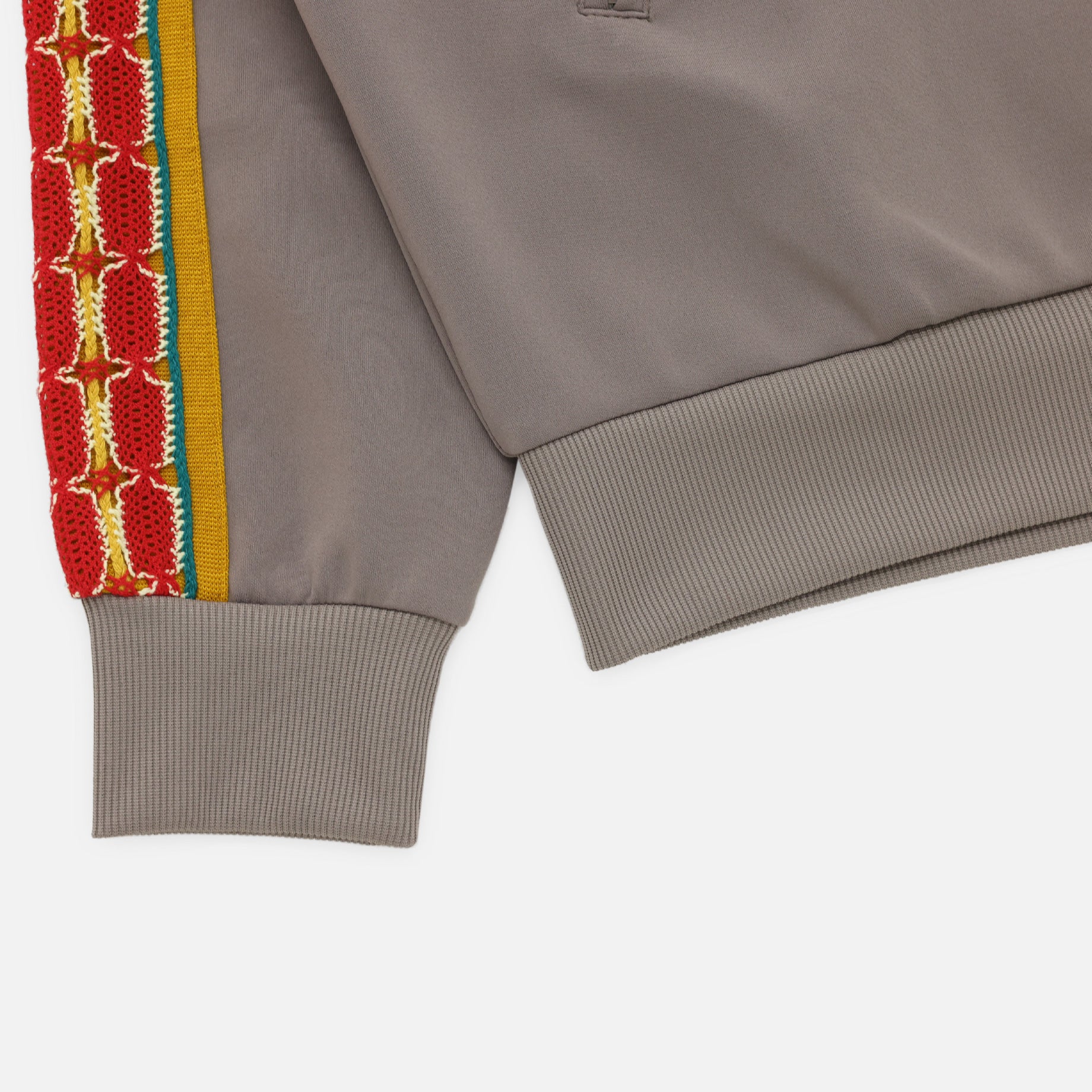 LACE TAPE TRACK JACKET(LIGHT GRAY)