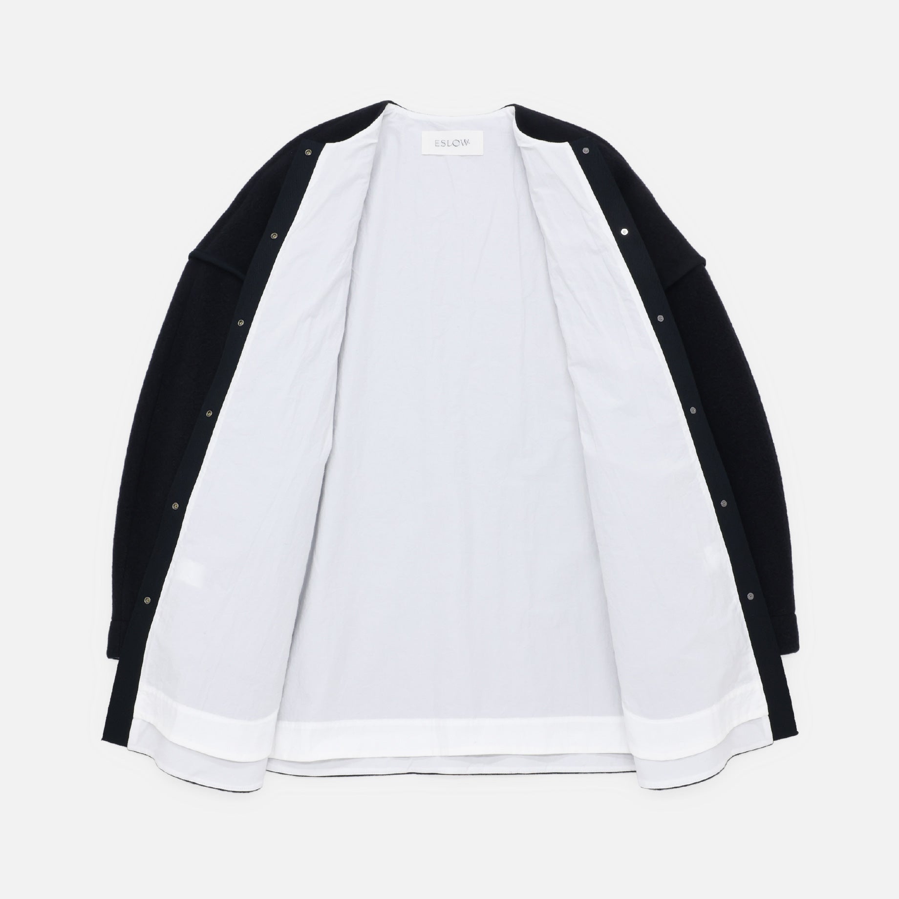 BRUSHED SWEAT JACKET(BLACK)